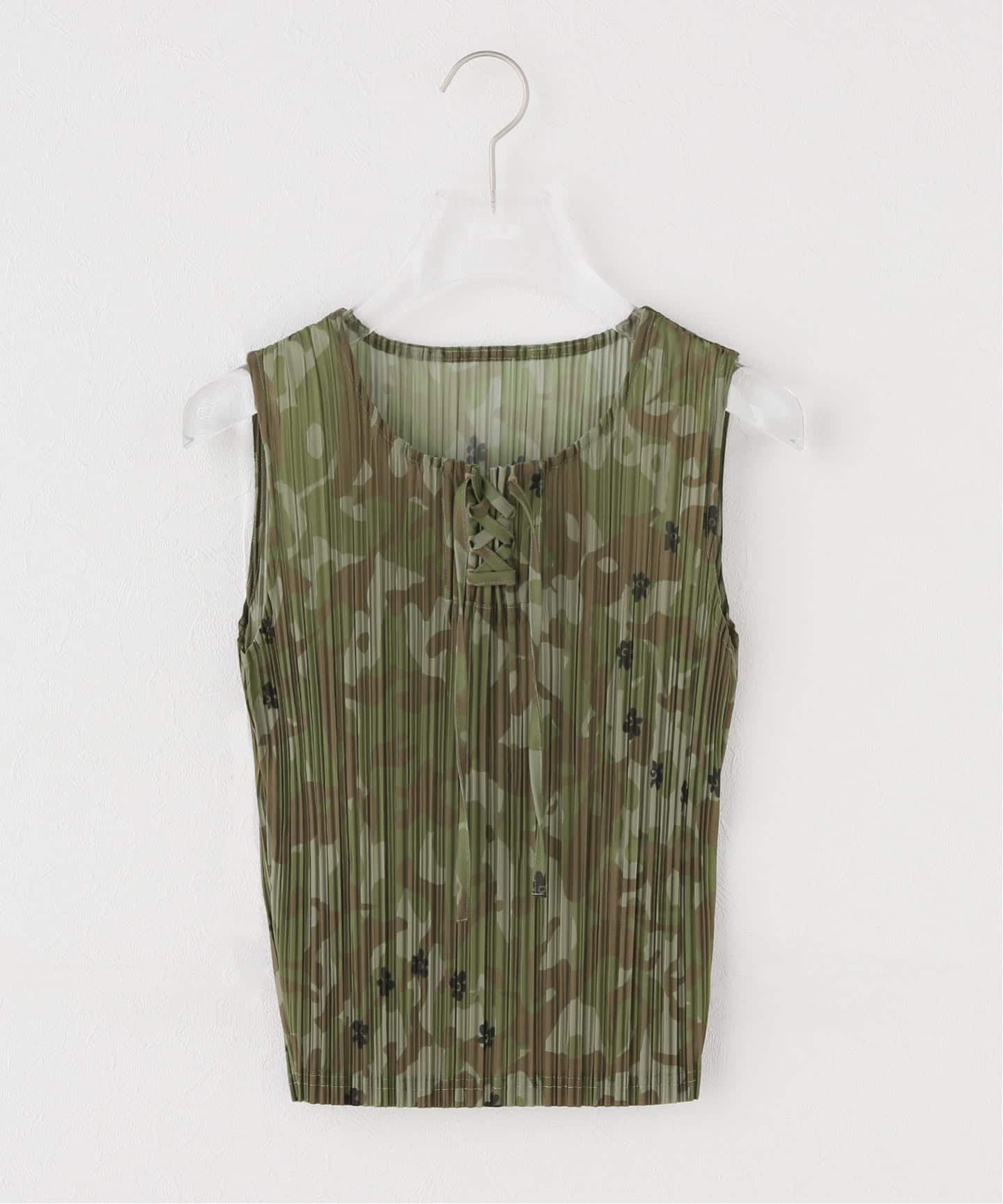 P.A.M. / パークスアンドミニ KALLIMA PLEATED TANK TOP（タンクトップ