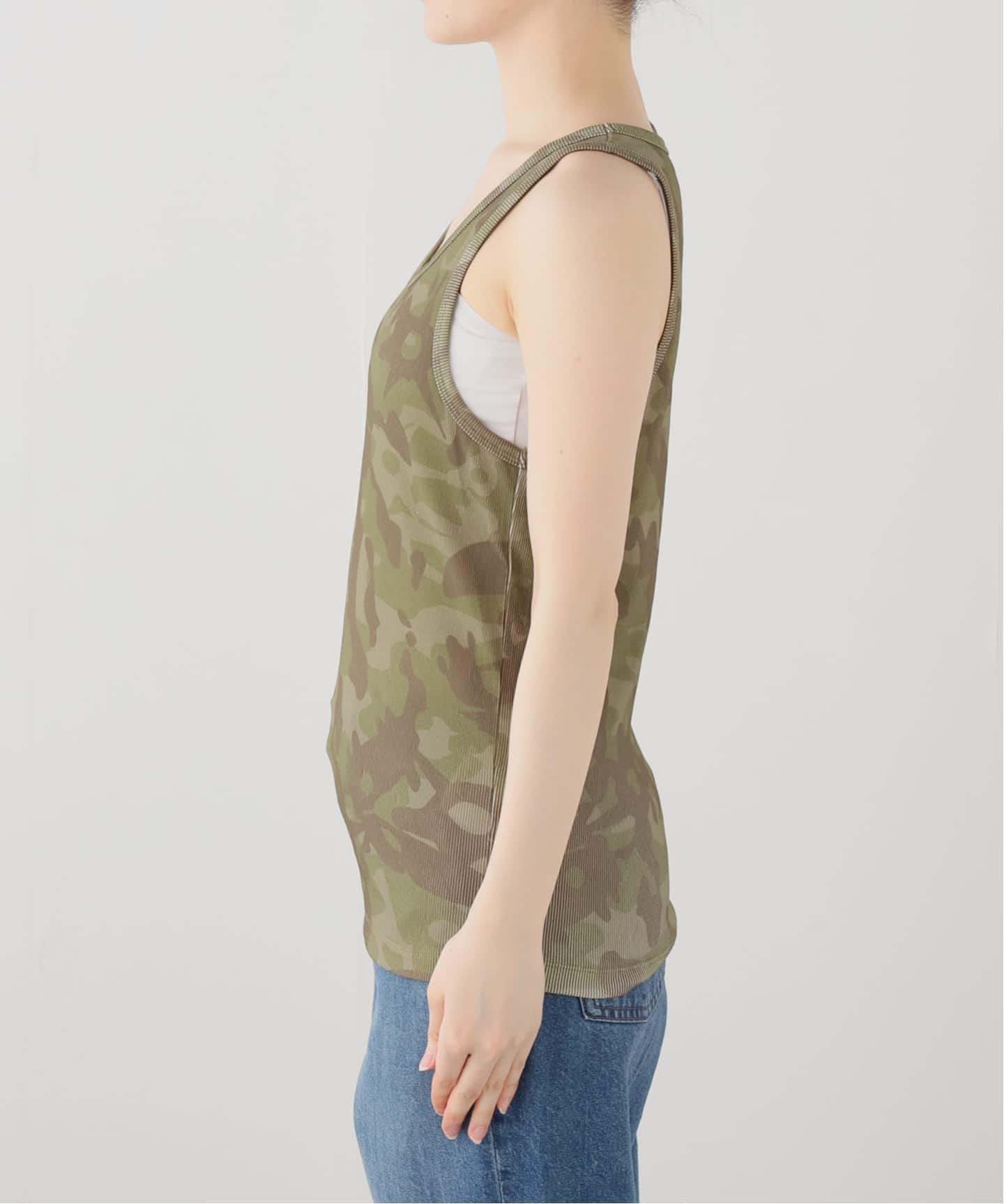 P.A.M. / パークスアンドミニ GARDEN VARIETY CAMO TANK TOP（タンク