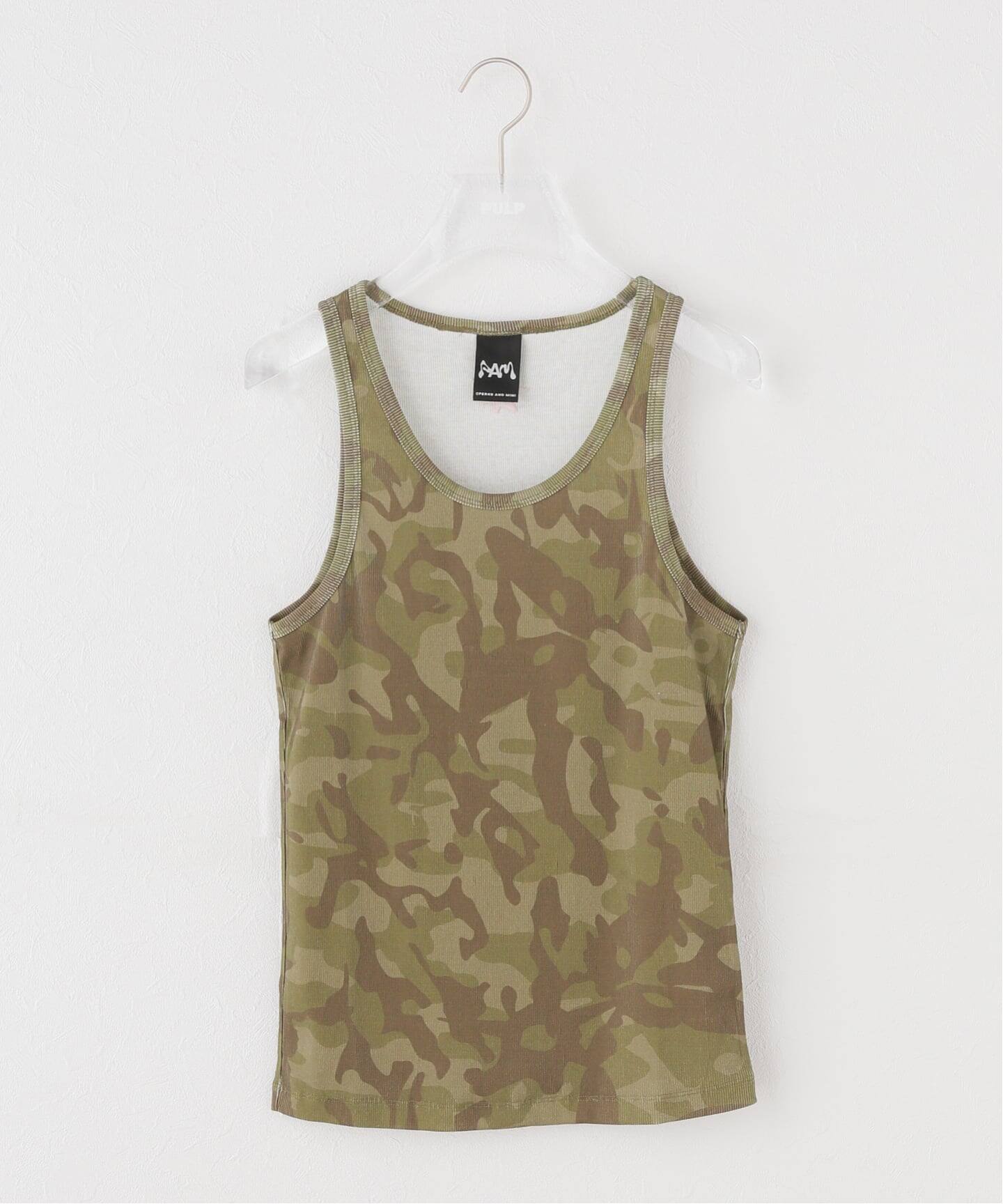P.A.M. PERKS AND MINI タンクトップ P.A.M. / パークスアンドミニ GARDEN VARIETY CAMO TANK TOP（タンク