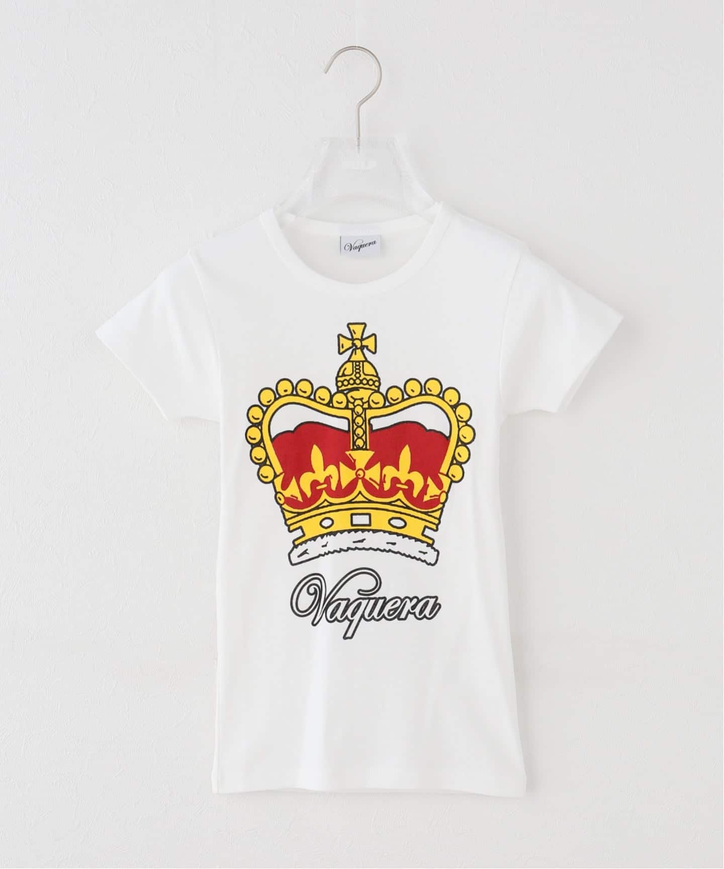 VAQUERA / バケラ WOMEN CROWN BABY TEE（Tシャツ／カットソー）｜PULP
