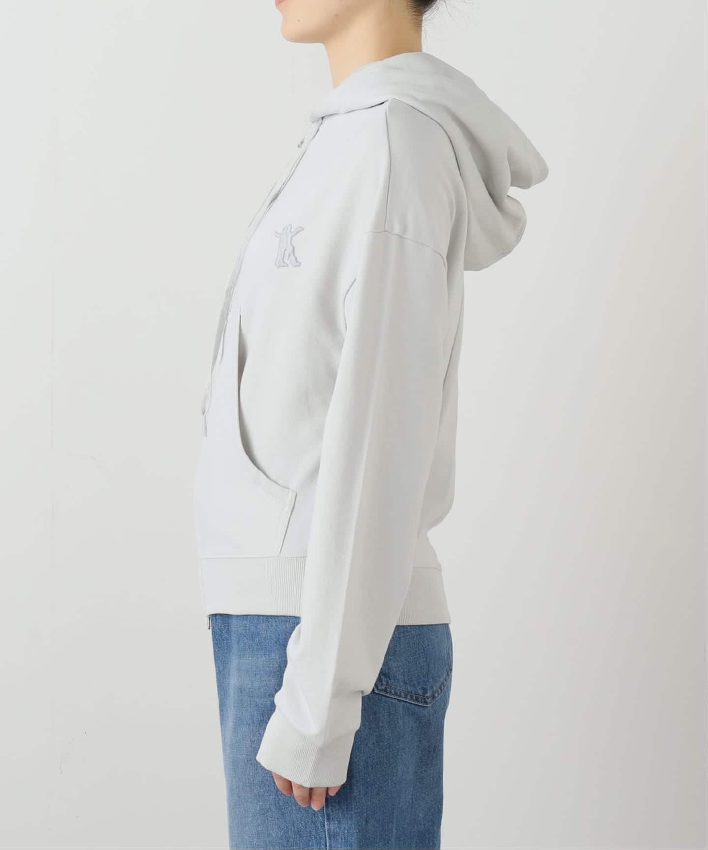 Geek Office / ギークオフィス】OPEN YY SLANT ZIP HOODIE（パーカー