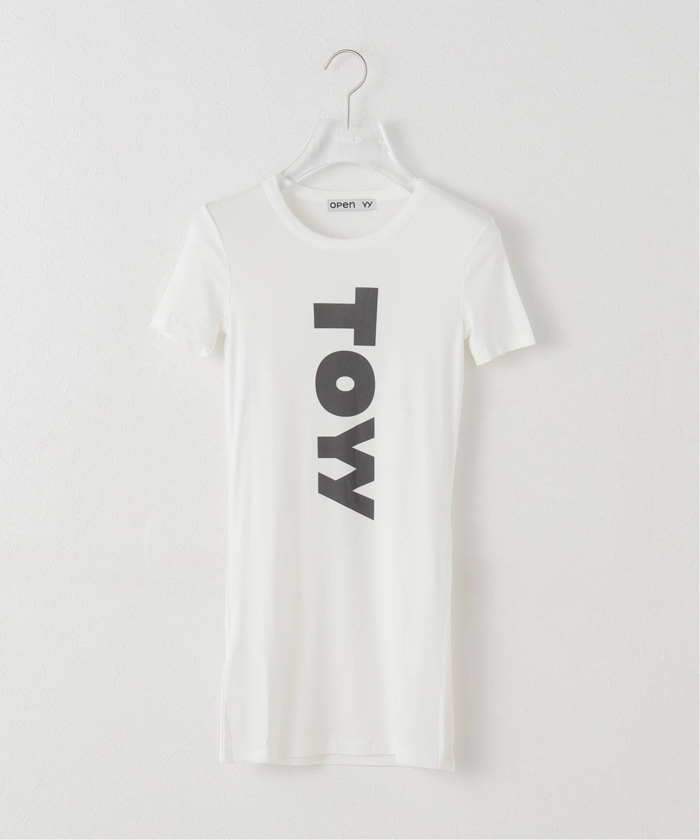 Geek Office / ギークオフィス】OPEN YY / TOYY SIDE SLIT TEE（T