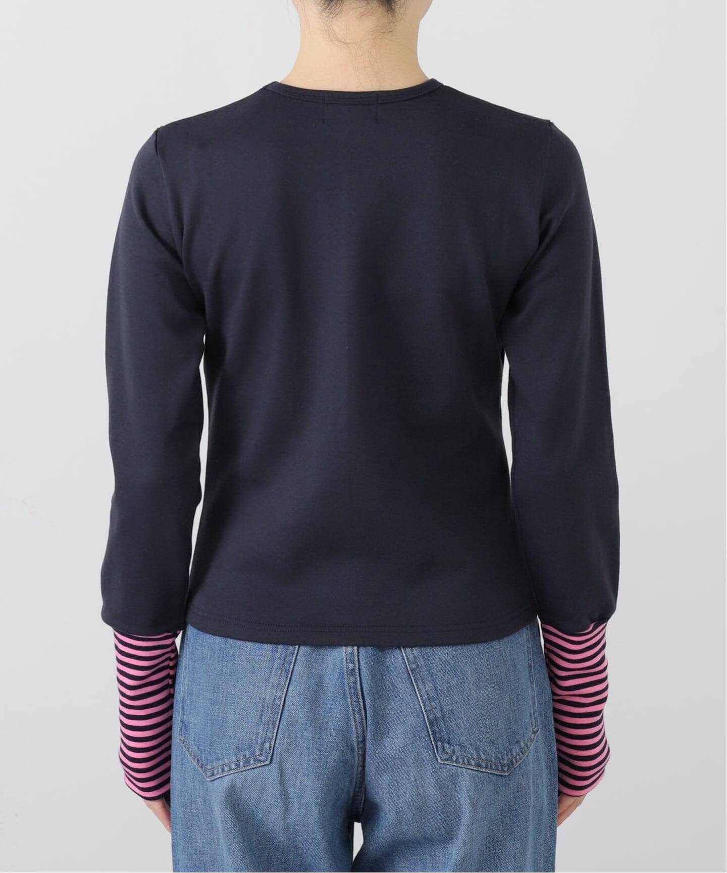 トップス MOMENTEL Go  Stripe Long Sleeve MOMENTEL / モーメンタル Go Home StripeLong Sleeve（Tシャツ