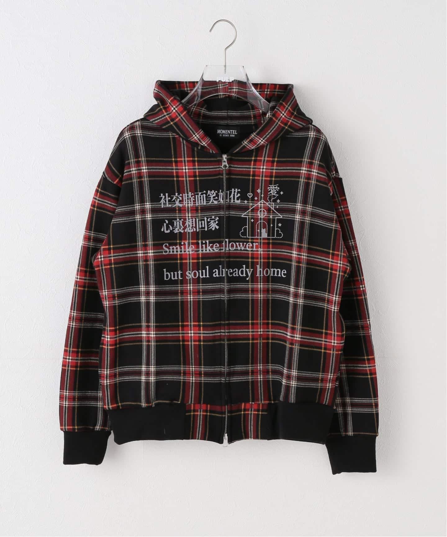 MOMENTEL / モーメンタル Go! Home Check Hoodie（パーカー）｜PULP