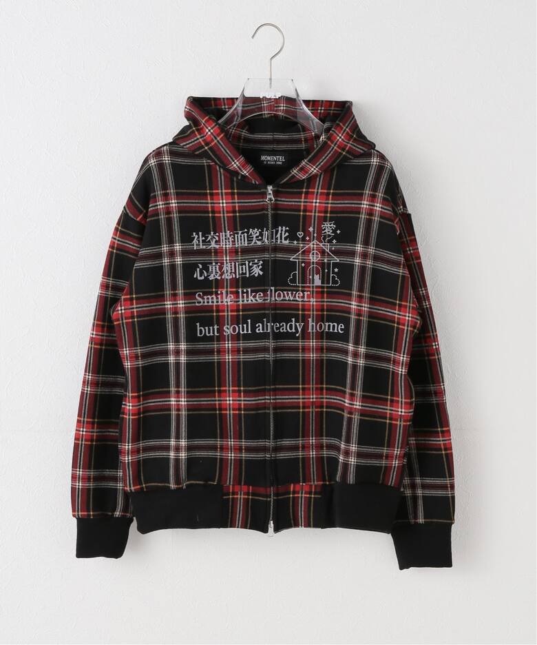 MOMENTEL / モーメンタル Go! Home Check Hoodie（パーカー）｜PULP 