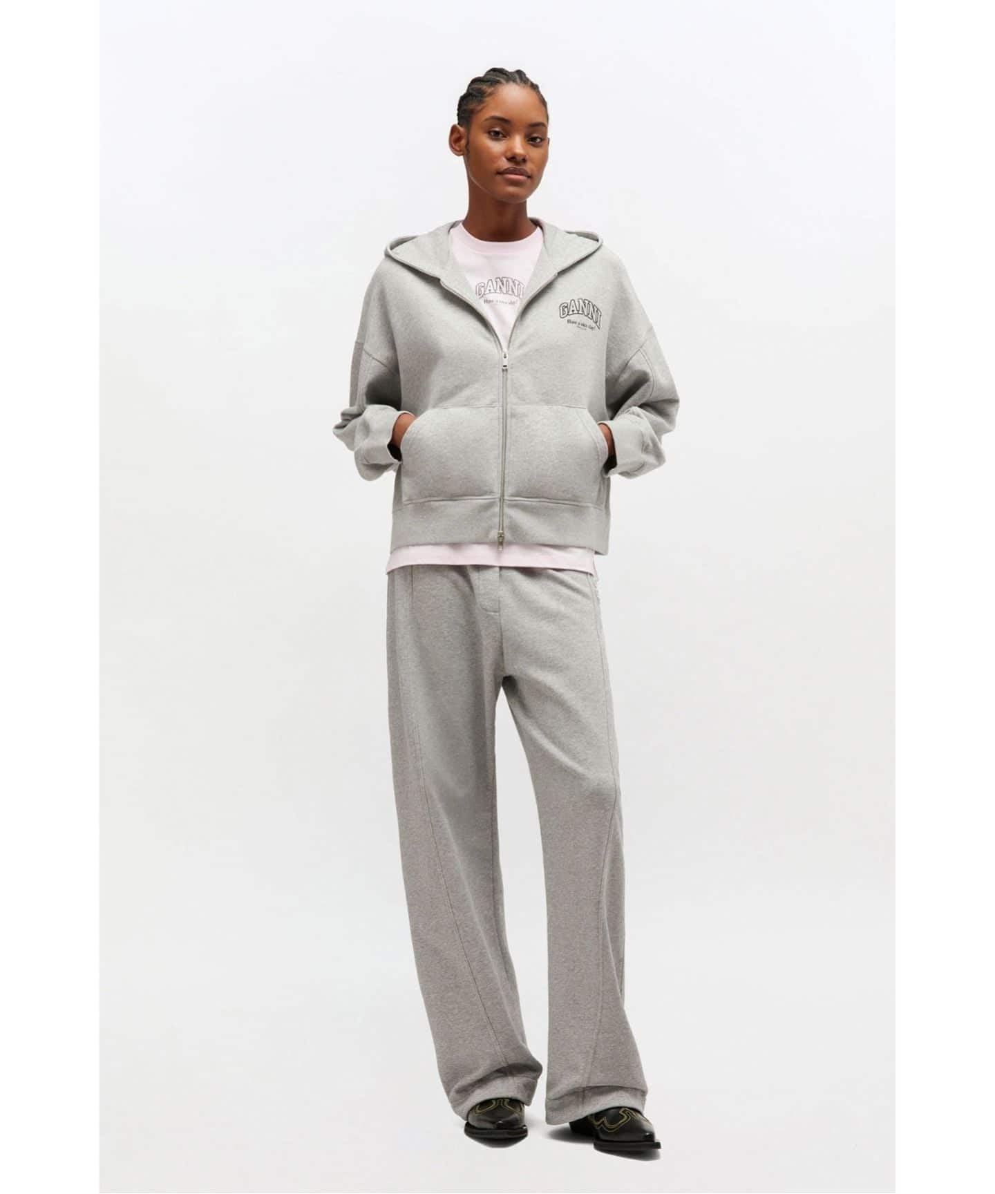 GANNI / ガニー Essential Isoli Zip Hoodie（パーカー）｜PULP