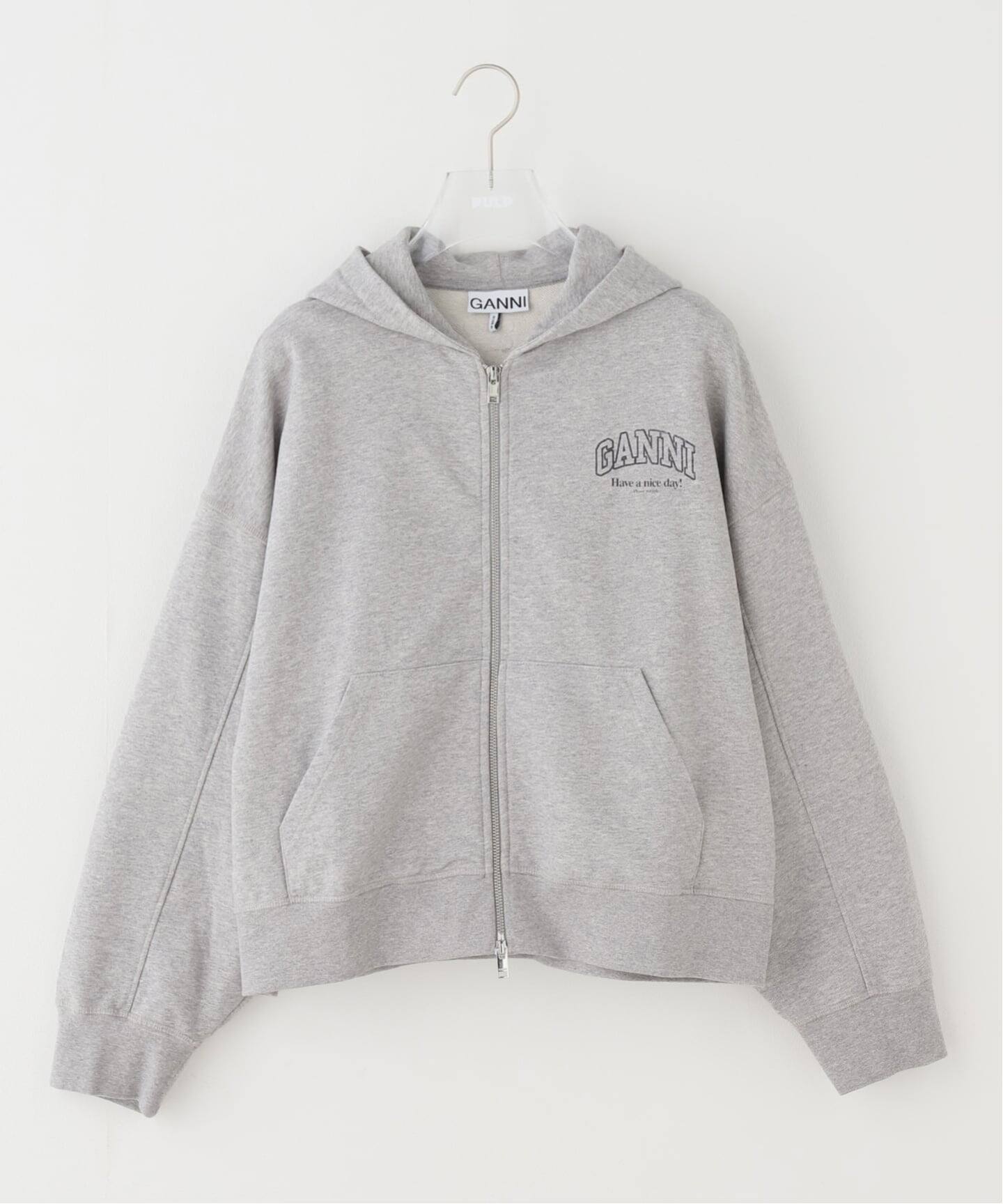 GANNI / ガニー Essential Isoli Zip Hoodie（パーカー）｜PULP