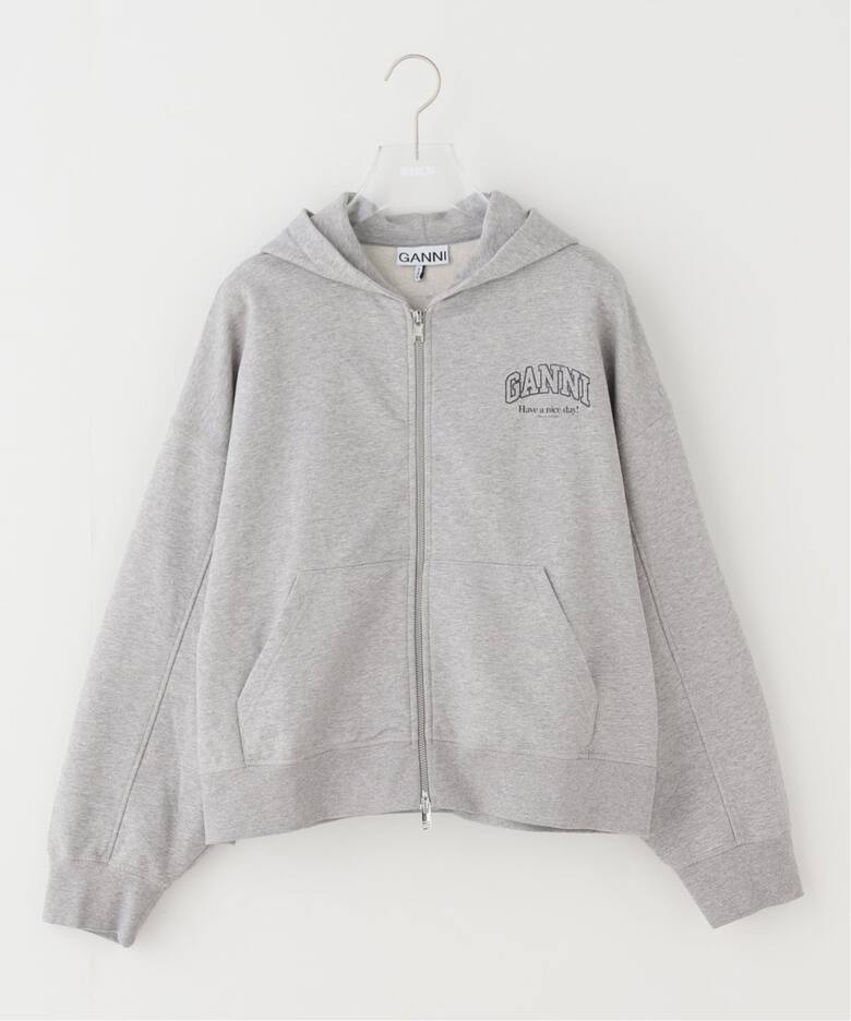 GANNI / ガニー Essential Isoli Zip Hoodie（パーカー）｜PULP 