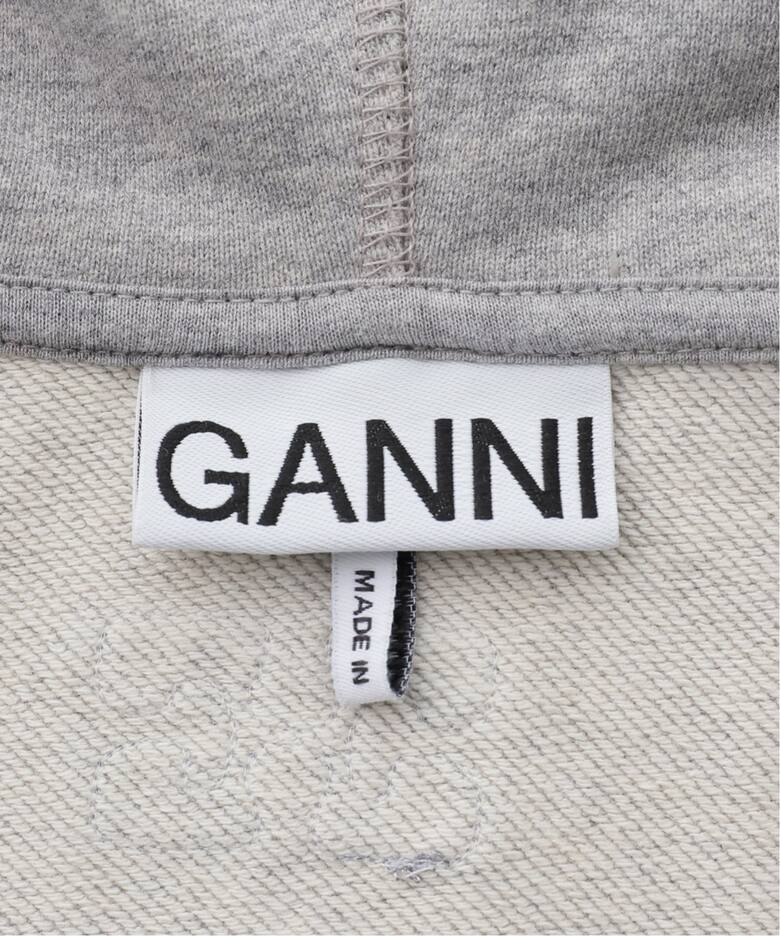 GANNI / ガニー Essential Isoli Zip Hoodie（パーカー）｜PULP 