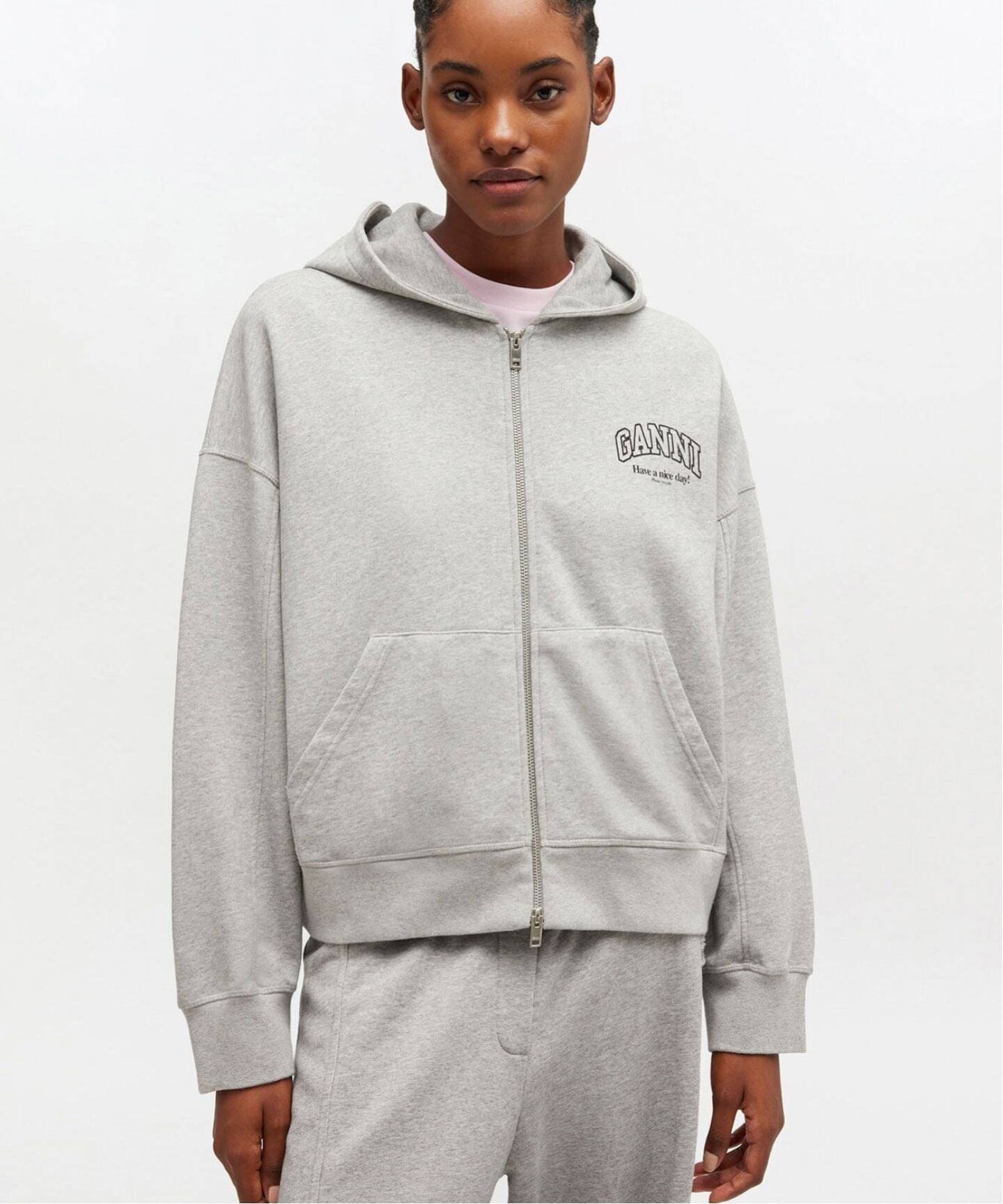 GANNI / ガニー Essential Isoli Zip Hoodie（パーカー）｜PULP 