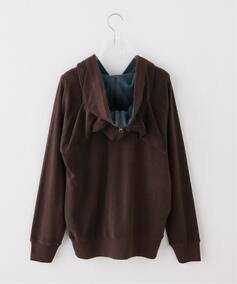 Geek Office / ギークオフィス】 COYSEIO / HORN STRIPED ZIP-UP 