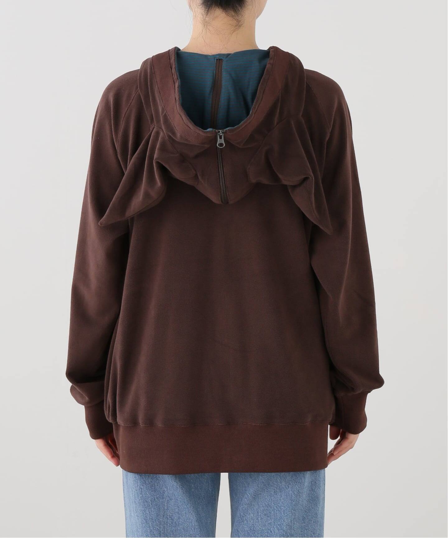 Geek Office / ギークオフィス】 COYSEIO / HORN STRIPED ZIP-UP 