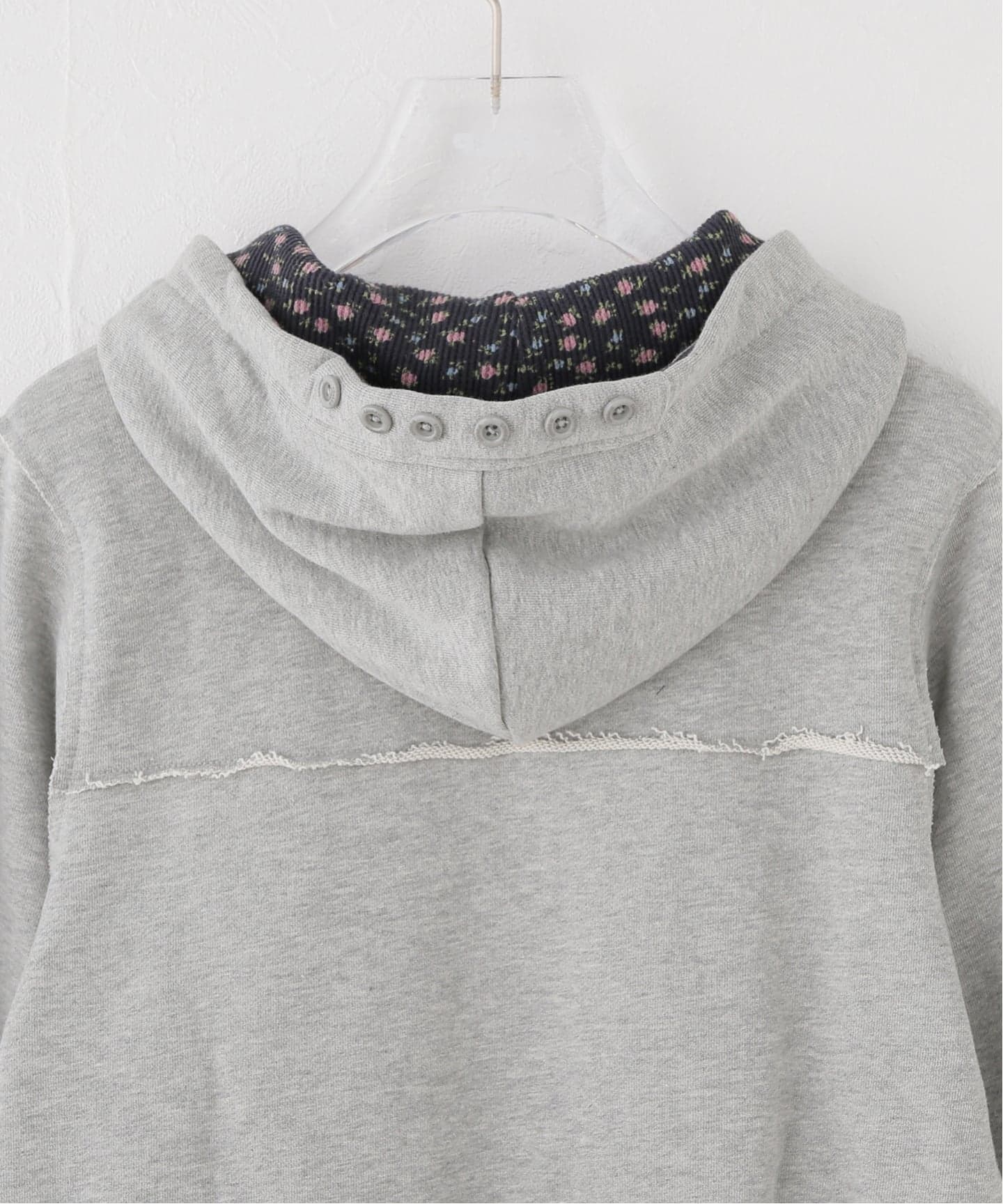 Geek Office / ギークオフィス】COYSEIO / FLOWER POINT ZIP-UP HOODIE