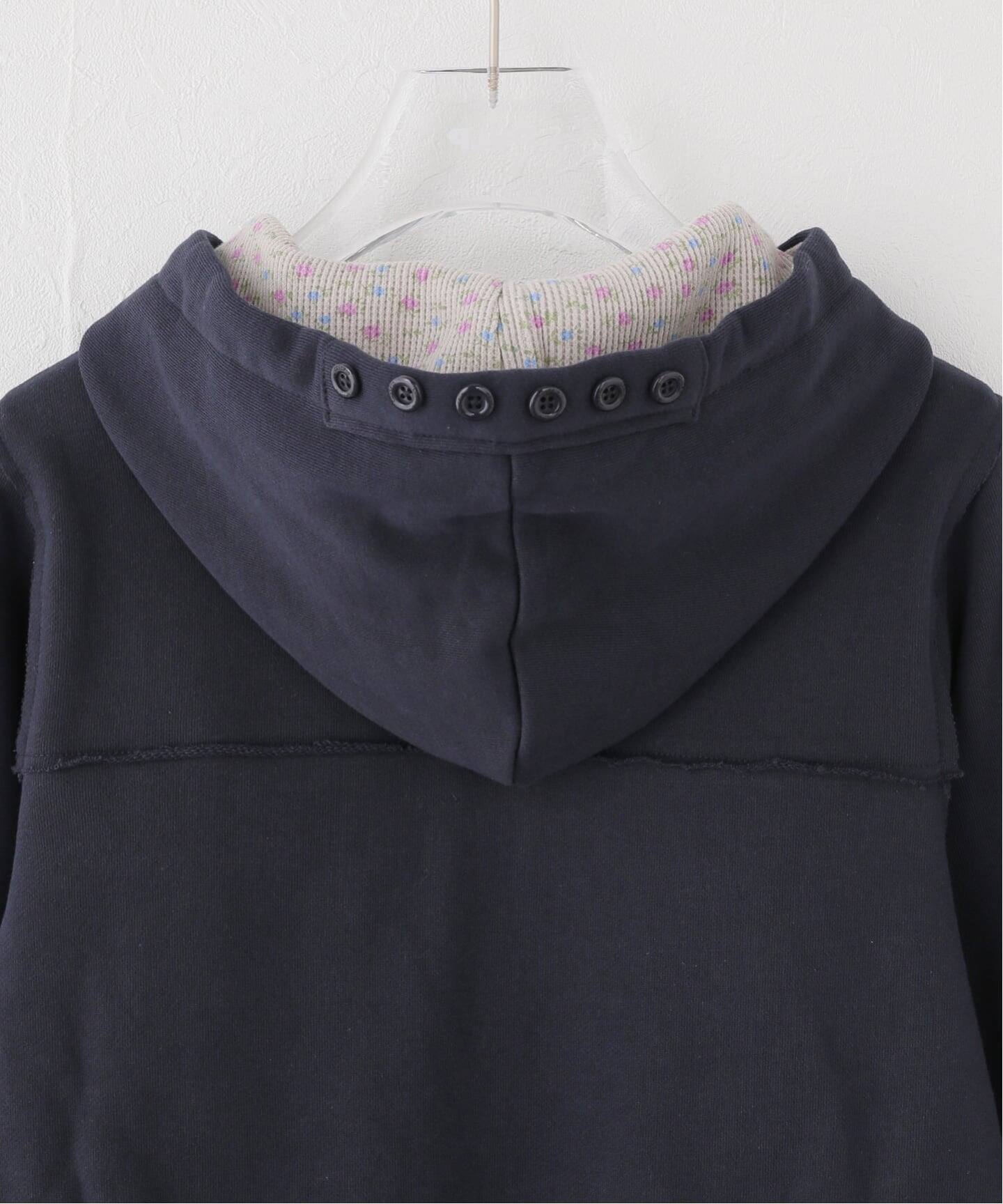 Geek Office / ギークオフィス】COYSEIO / FLOWER POINT ZIP-UP HOODIE