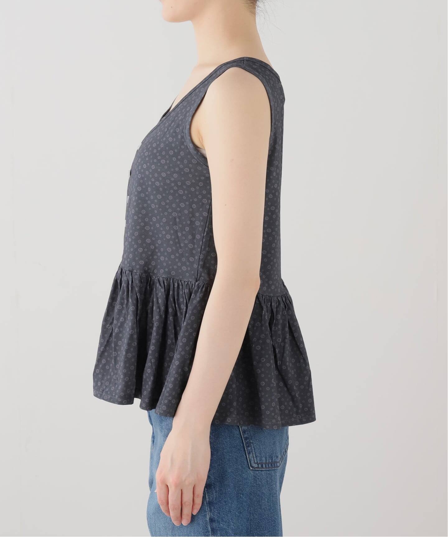 Geek Office / ギークオフィス】COYSEIO / DUDU RUFFLE SLEEVELESS 