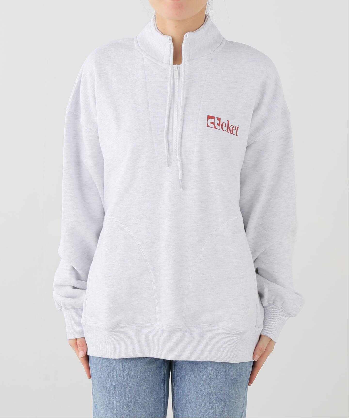 Geek Office / ギークオフィス】TEKET / テケット Plan Half Zip-Up