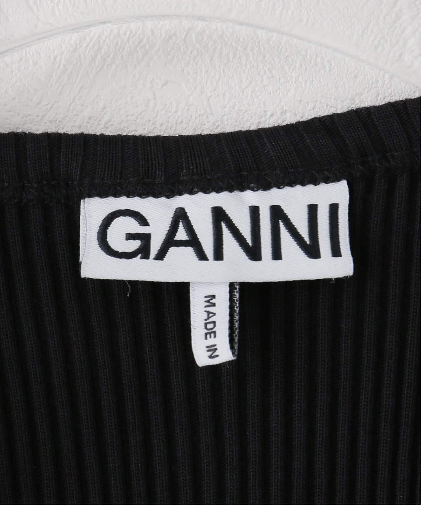 GANNI / ガニー Heavy Cotton Rib Tank Top（タンクトップ）｜PULP