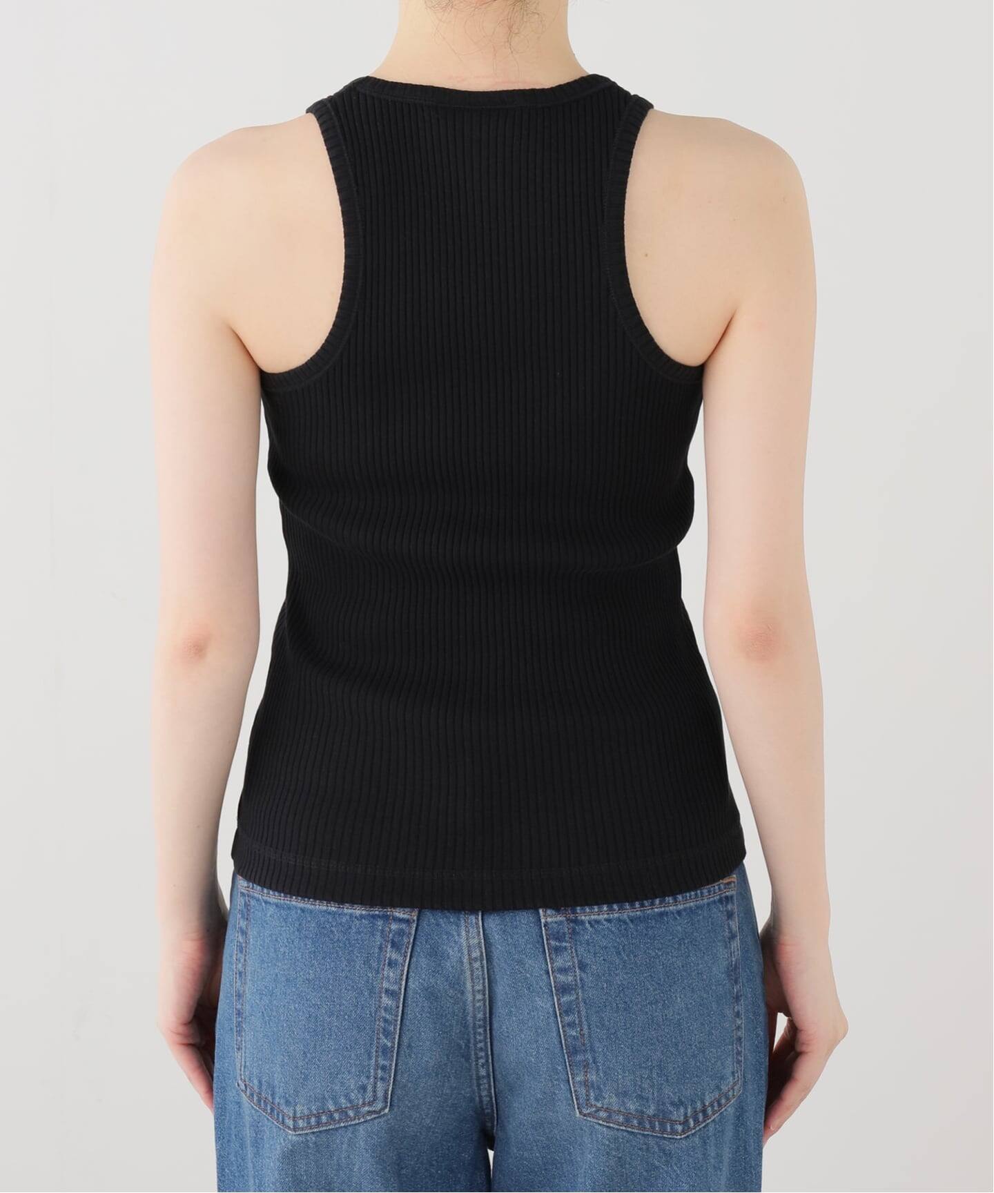 GANNI / ガニー Heavy Cotton Rib Tank Top（タンクトップ）｜PULP