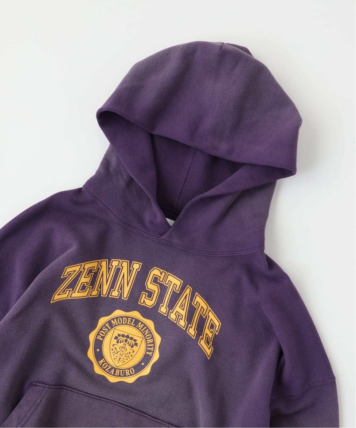 KOZABURO ZENN STATE PRINT FADED HOODIE（パーカー）｜BAYCREW'S DEPO