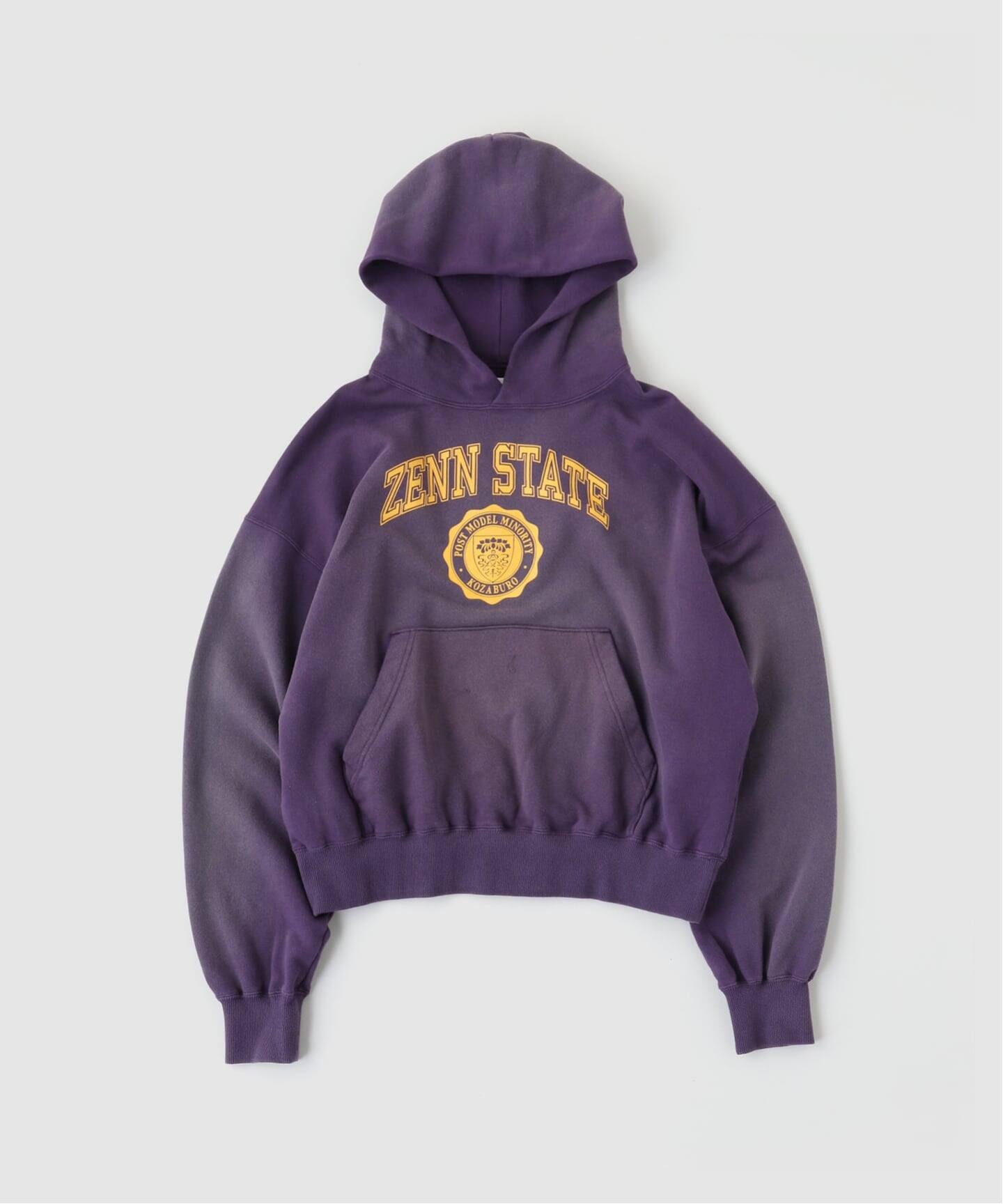 KOZABURO ZENN STATE PRINT FADED HOODIE（パーカー）｜BAYCREW'S DEPO