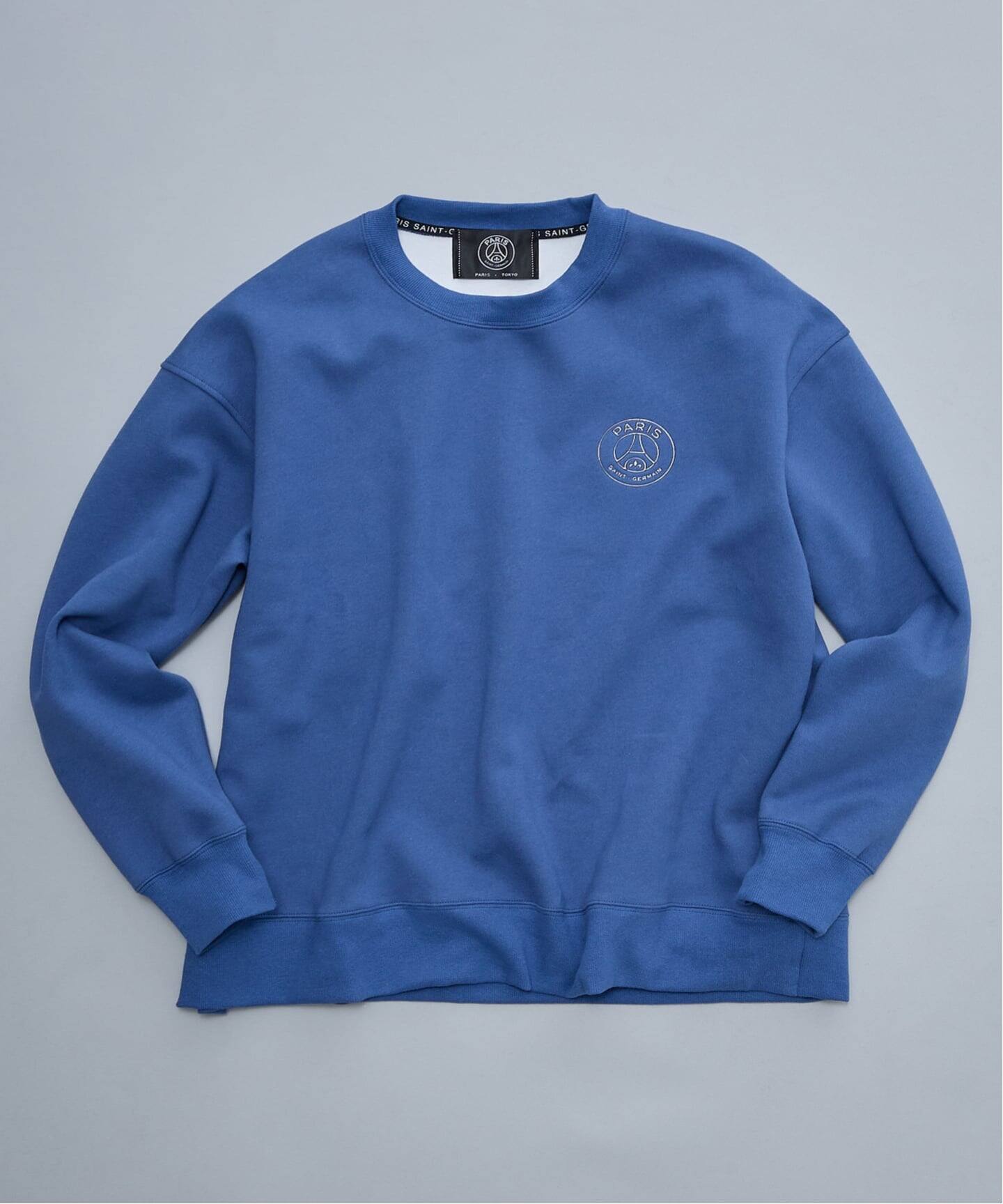 パリサンジェルマン　スウェットM NAVY Paris Saint-Germain / パリ・サン＝ジェルマン】 JP DUAL LAYER CREW