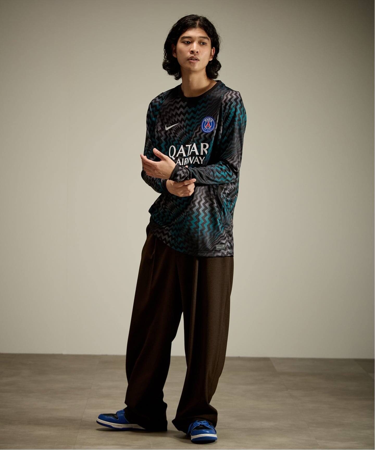 ナイキ　パリ・サンジェルマン トップス　Mサイズ NIKE / ナイキ】PSG M NK DF JSY LS STAD GK（Tシャツ／カットソー