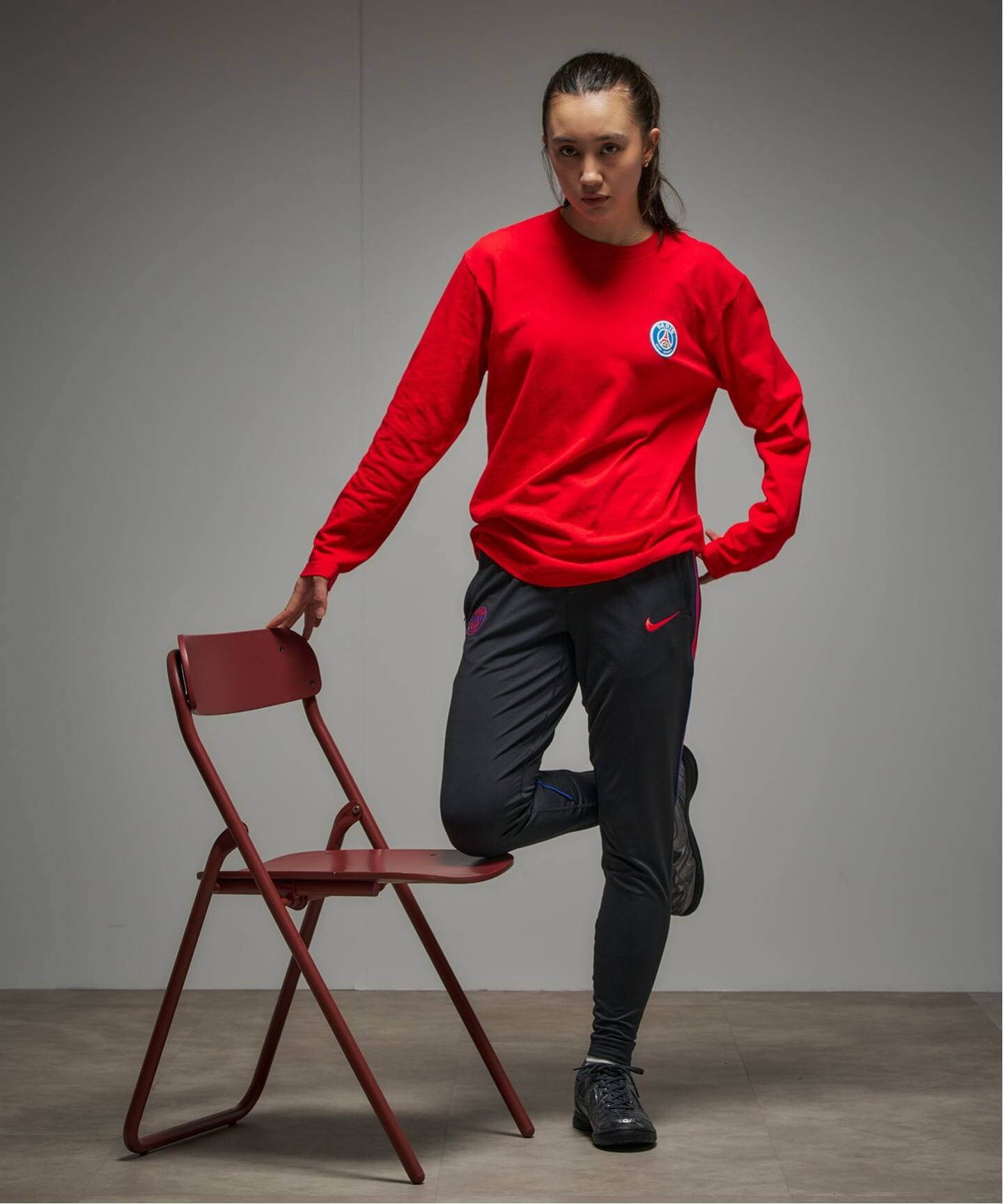 Paris Saint-Germain / パリ・サン＝ジェルマン】 JP EMBLEM L/S（T