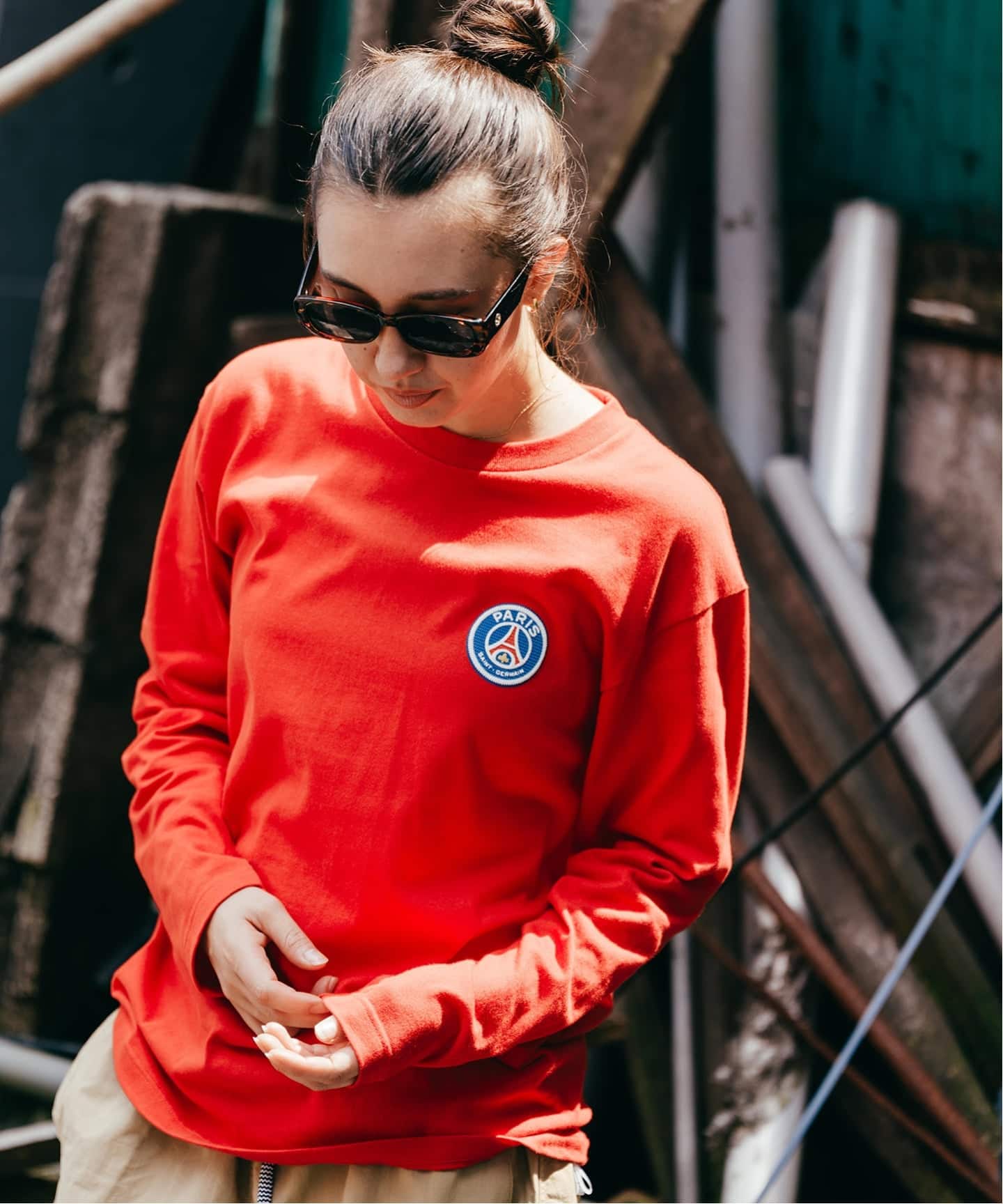 Paris Saint-Germain / パリ・サン＝ジェルマン】 JP EMBLEM L/S（T
