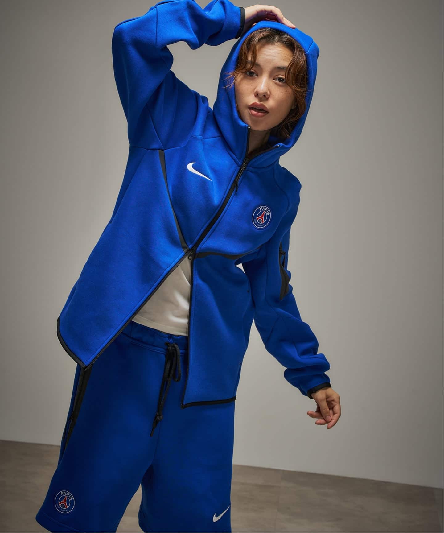 NIKE / ナイキ】PSG M NK TCH FLC FZ WR HOODIE（パーカー）｜Paris