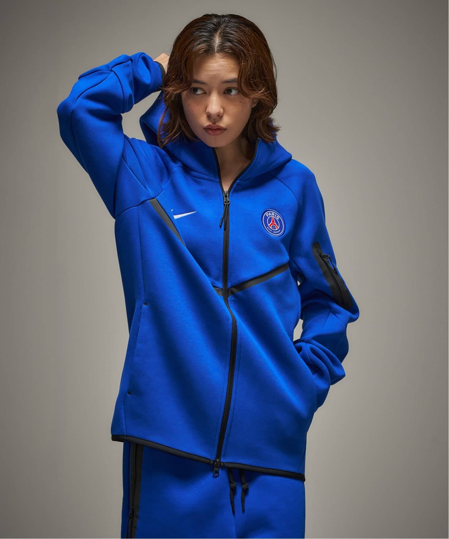 NIKE / ナイキ】PSG M NK TCH FLC FZ WR HOODIE（パーカー）｜Paris