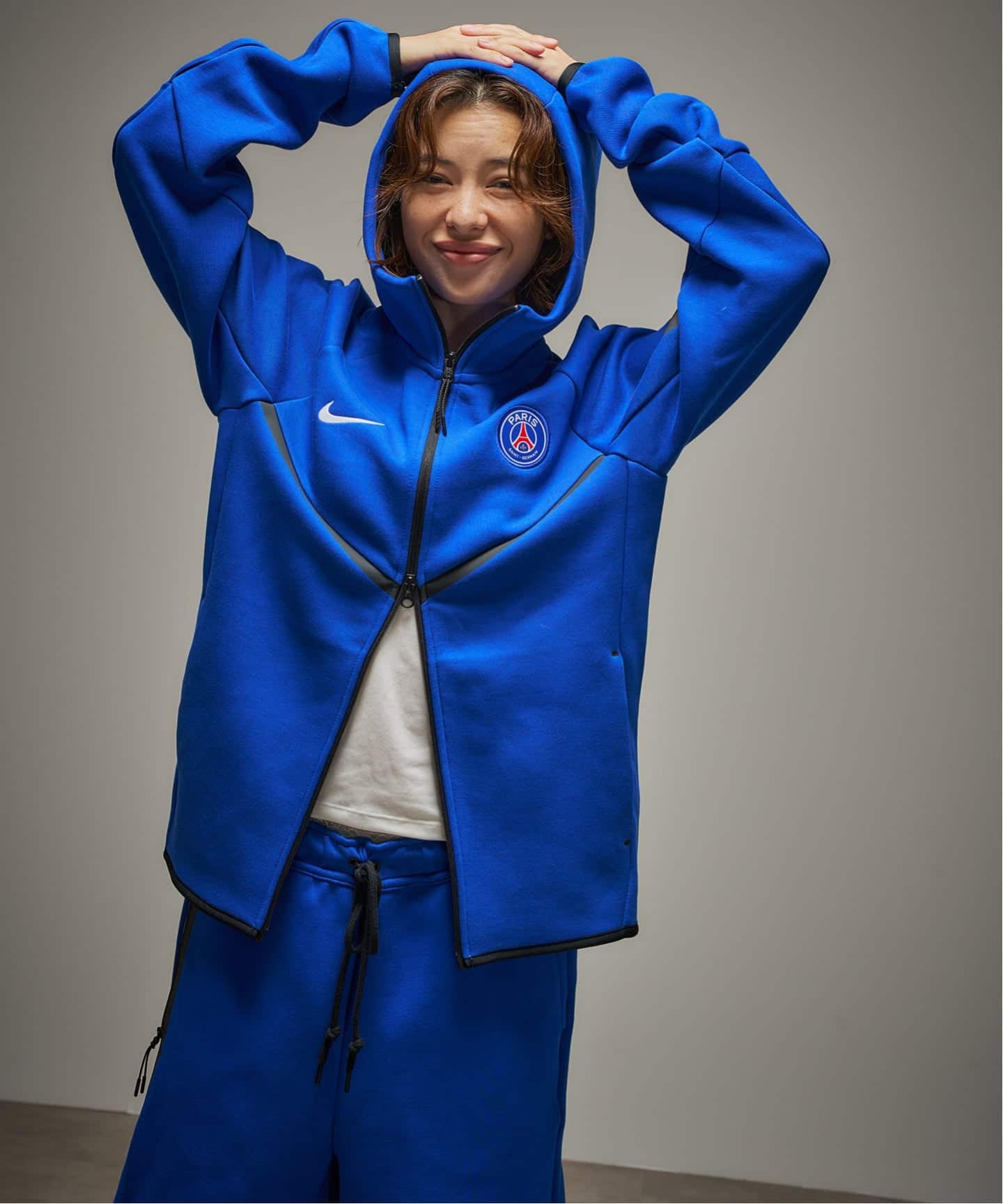 NIKE / ナイキ】PSG M NK TCH FLC FZ WR HOODIE（パーカー）｜Paris