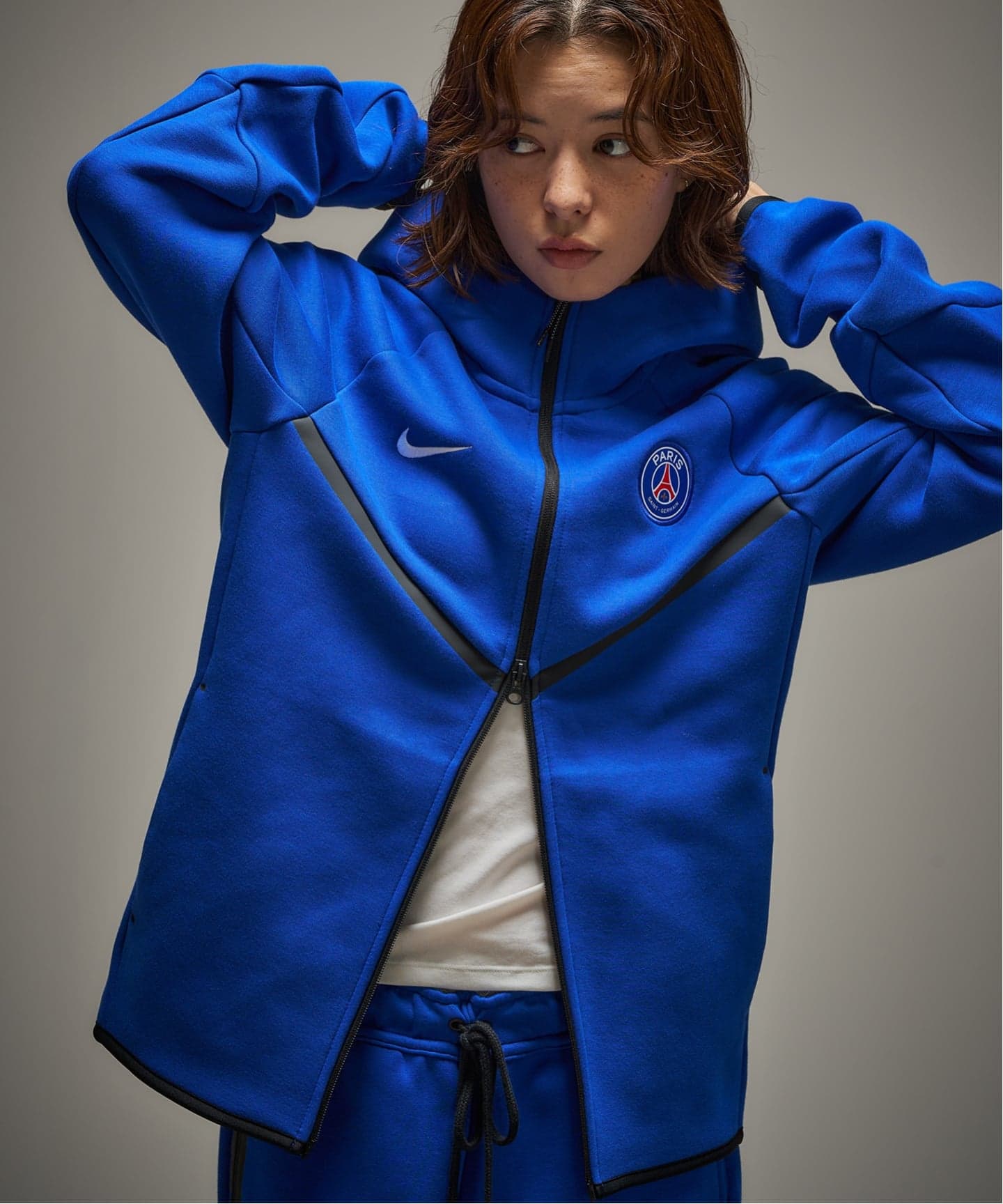 NIKE / ナイキ】PSG M NK TCH FLC FZ WR HOODIE（パーカー）｜Paris