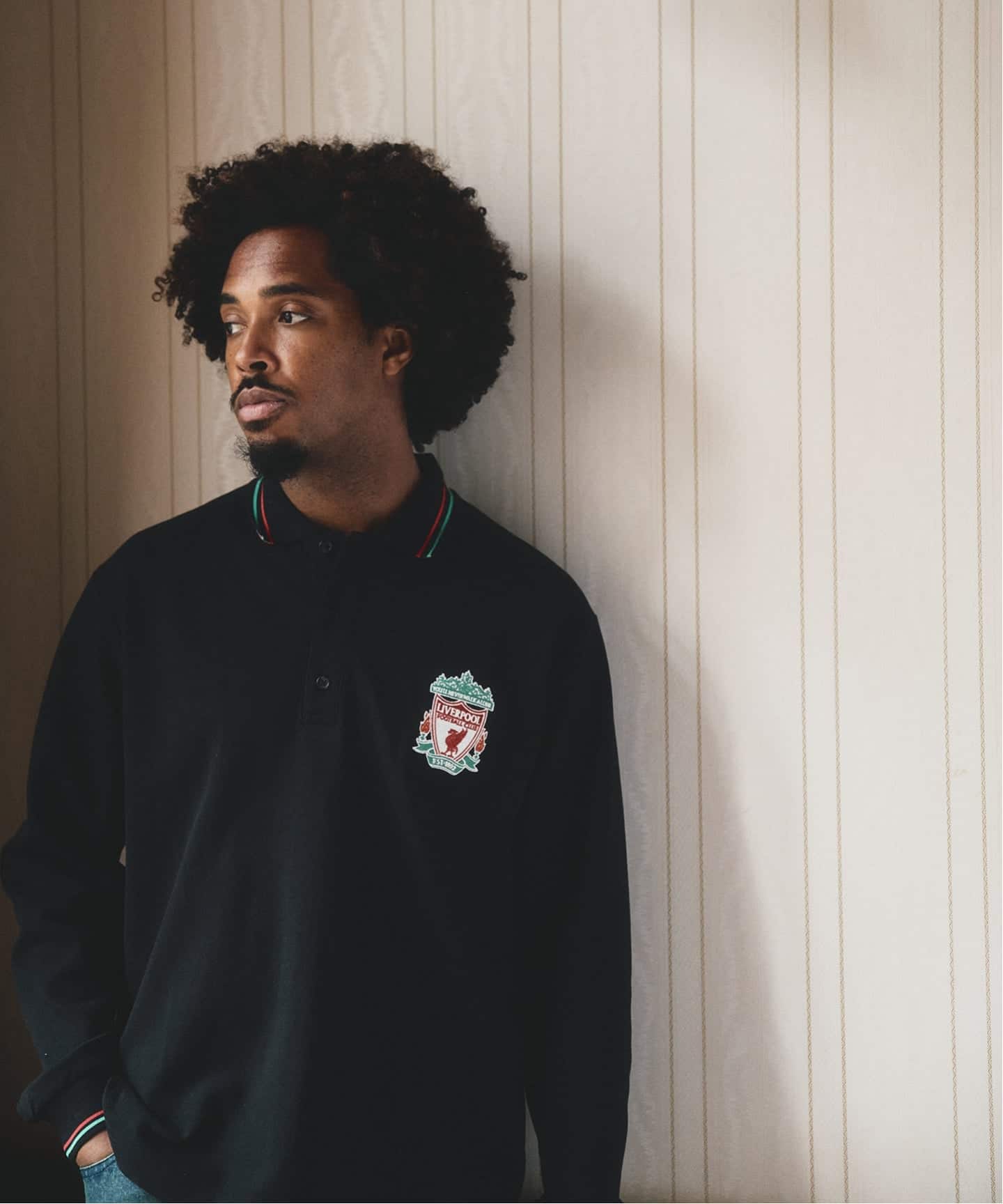 Liverpool FC / リバプール FC】 EMBLEM LINE POLO-SH（Tシャツ