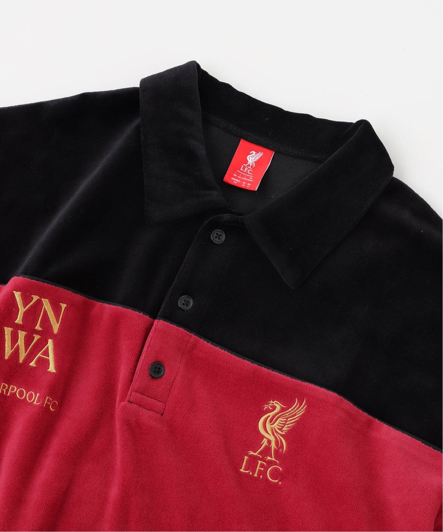 Liverpool FC / リバプールFC】 Velor polo shirt（Tシャツ