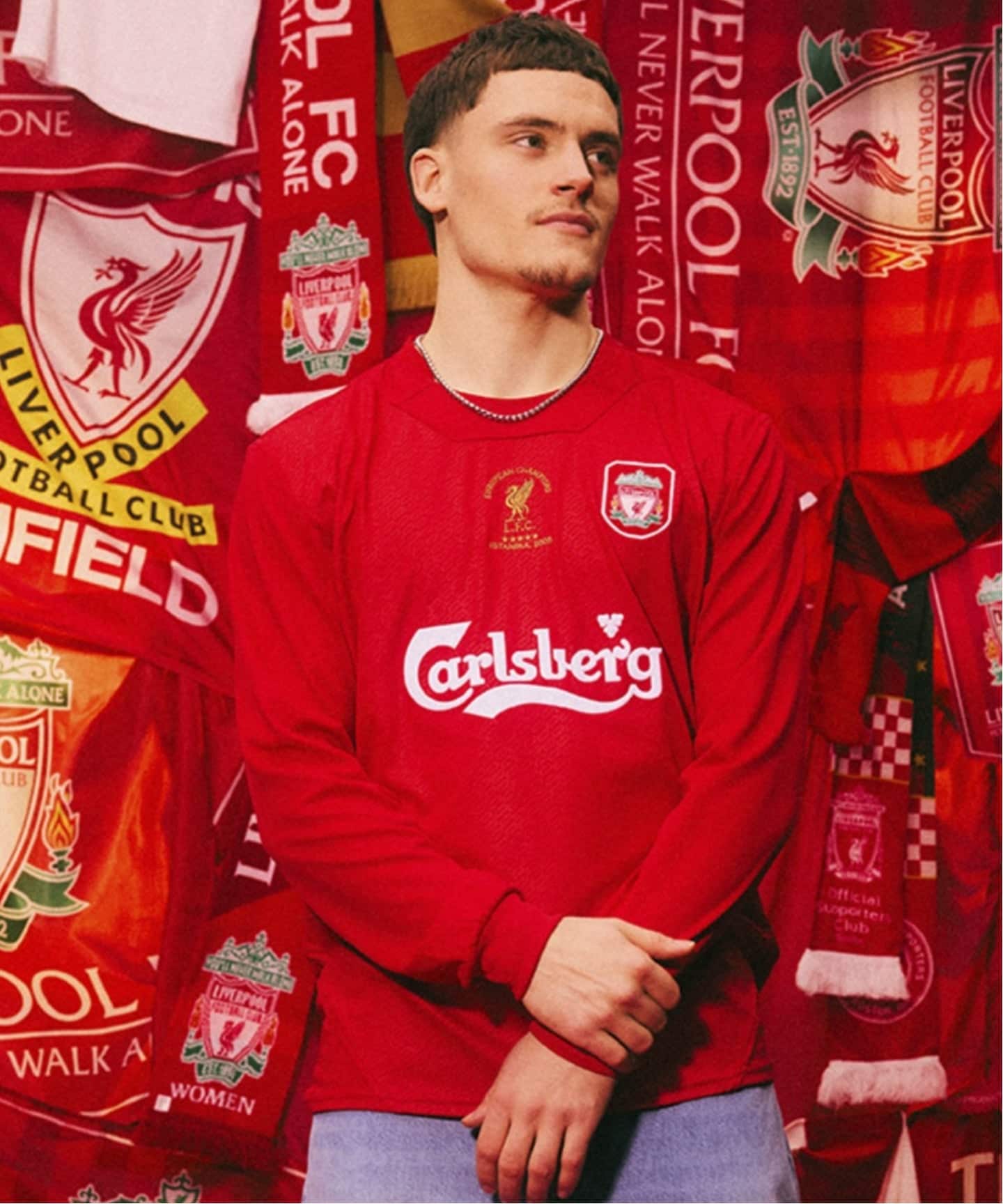 Liverpool FC / リバプール FC】 LS ISTANBUL 2005 SHIRT（Tシャツ