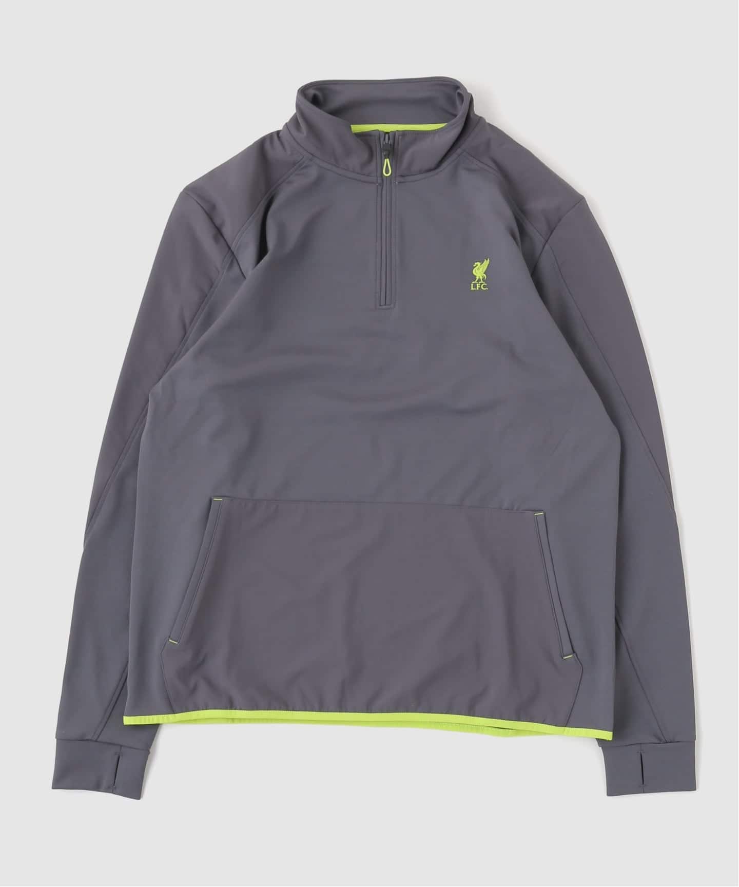 Liverpool FC / リバプールFC】 SHELL PANELLED 1/4 ZIP TOP（Tシャツ