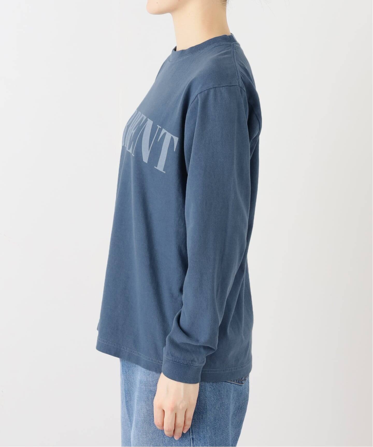 CURRENT》プリントロングスリーブTシャツ（Tシャツ／カットソー