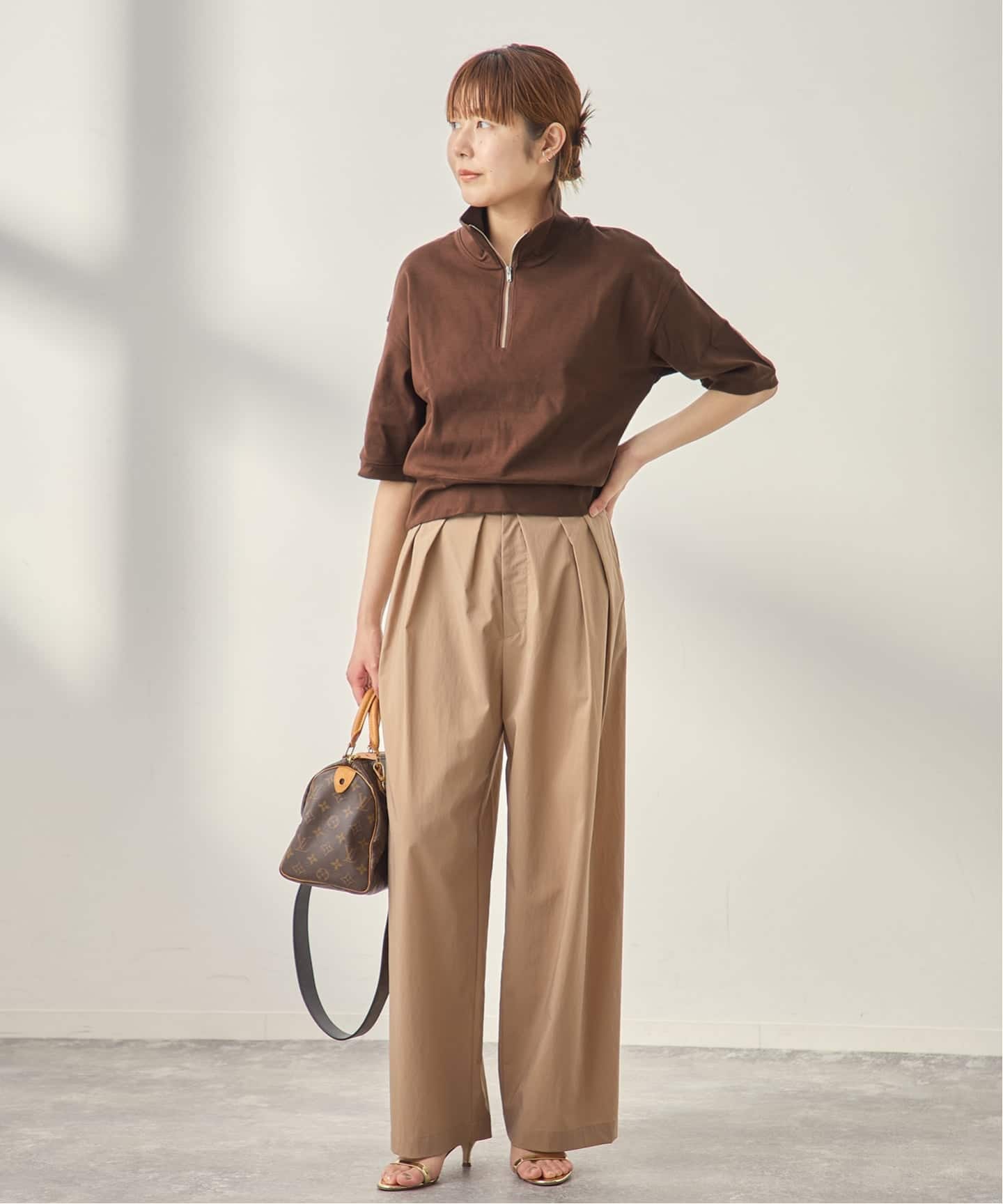 ハーフジップポロシャツ（Tシャツ／カットソー）｜JOURNAL STANDARD L