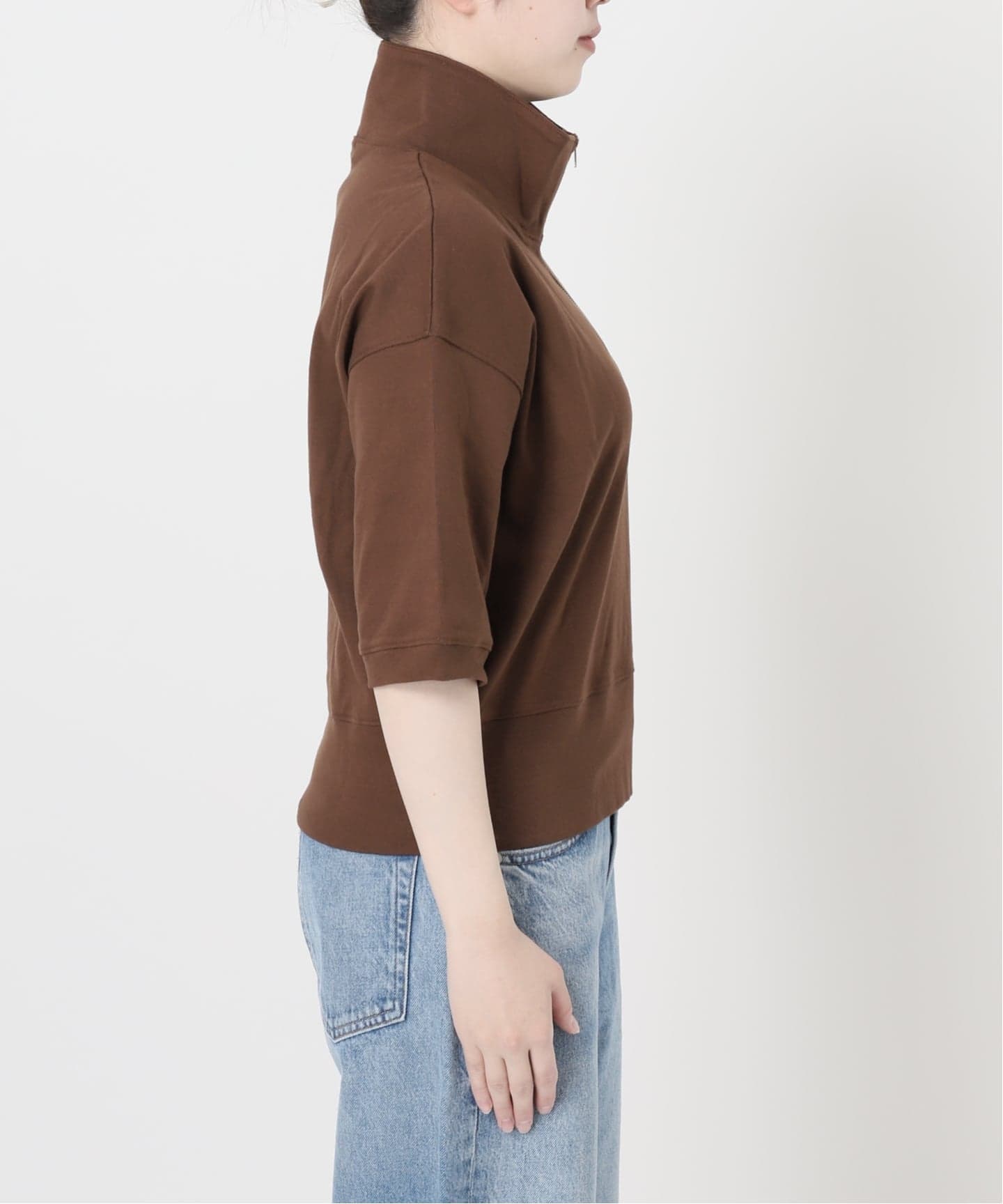 ハーフジップポロシャツ（Tシャツ／カットソー）｜JOURNAL STANDARD L