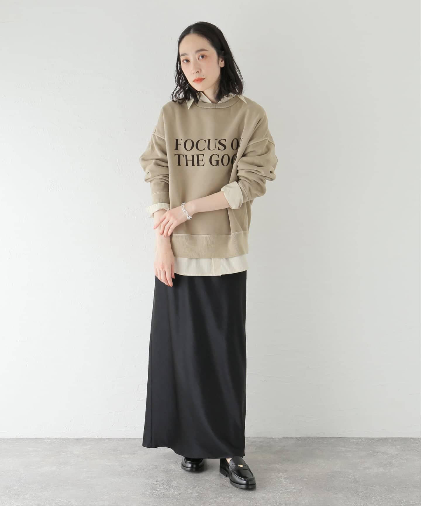 FOCUS ON)フロッキーロゴスウェット（Tシャツ／カットソー）｜JOURNAL