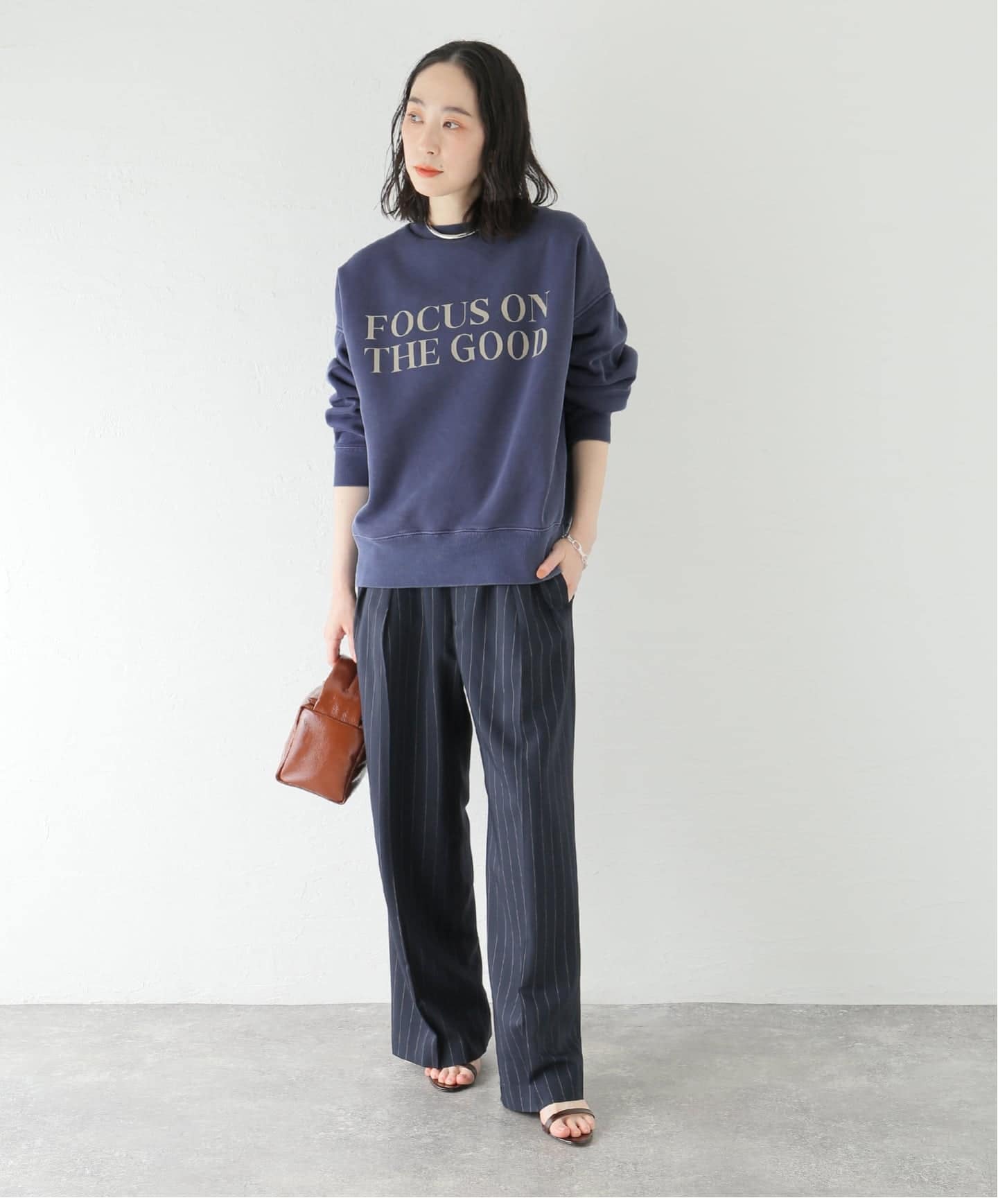 FOCUS ON)フロッキーロゴスウェット（Tシャツ／カットソー）｜JOURNAL