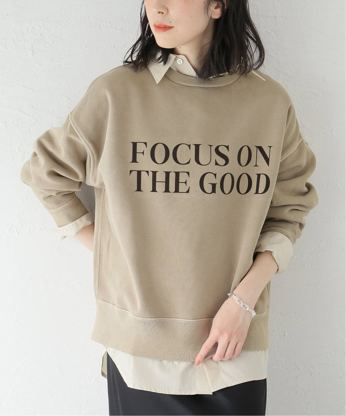 FOCUS ON)フロッキーロゴスウェット（Tシャツ／カットソー）｜JOURNAL 