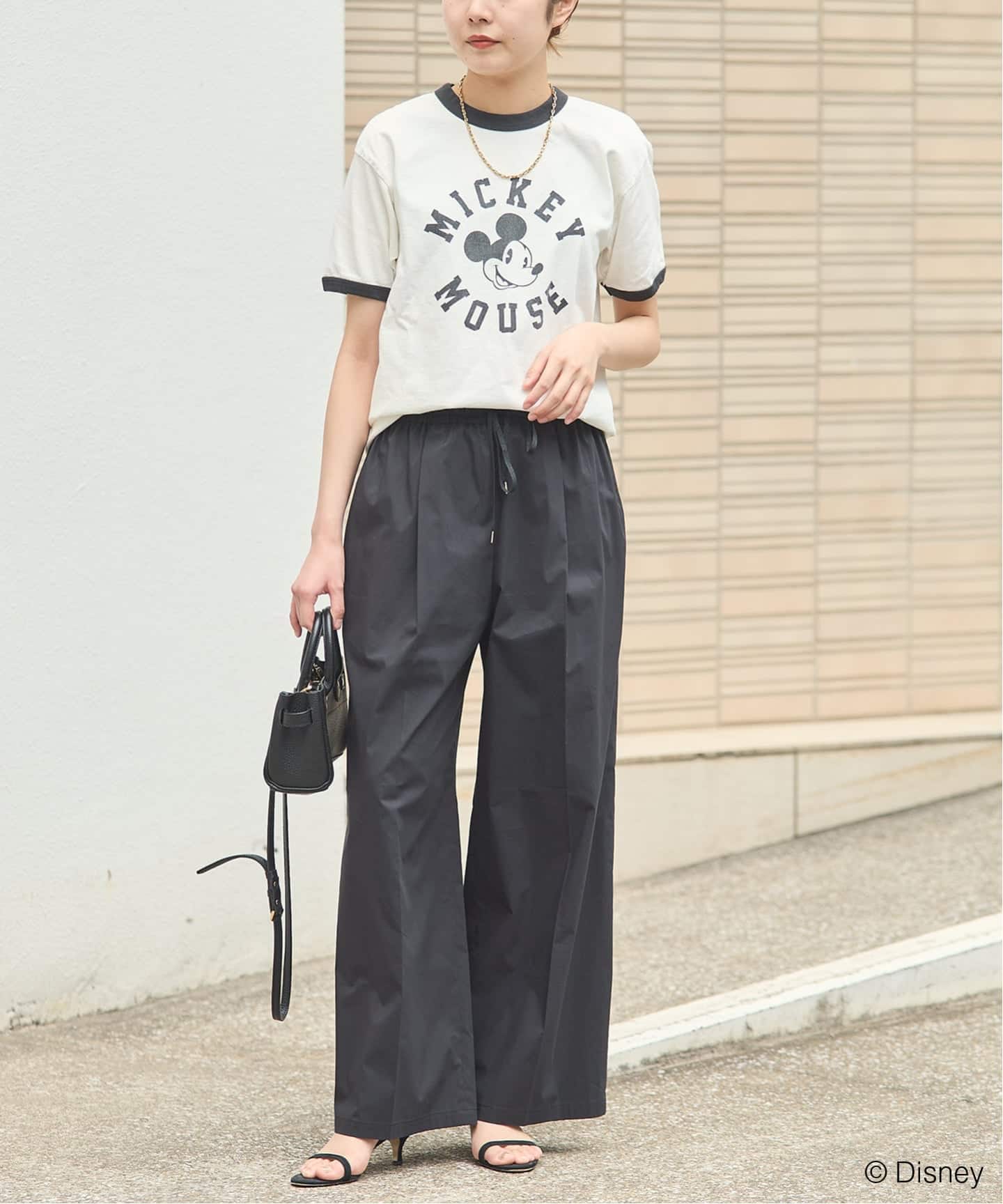 JOURNAL STANDARD L'ESSAGE ミッキーピグメントTシャツ 追加4》【MICKEY】ピグメントTシャツ（Tシャツ／カットソー）｜JOURNAL