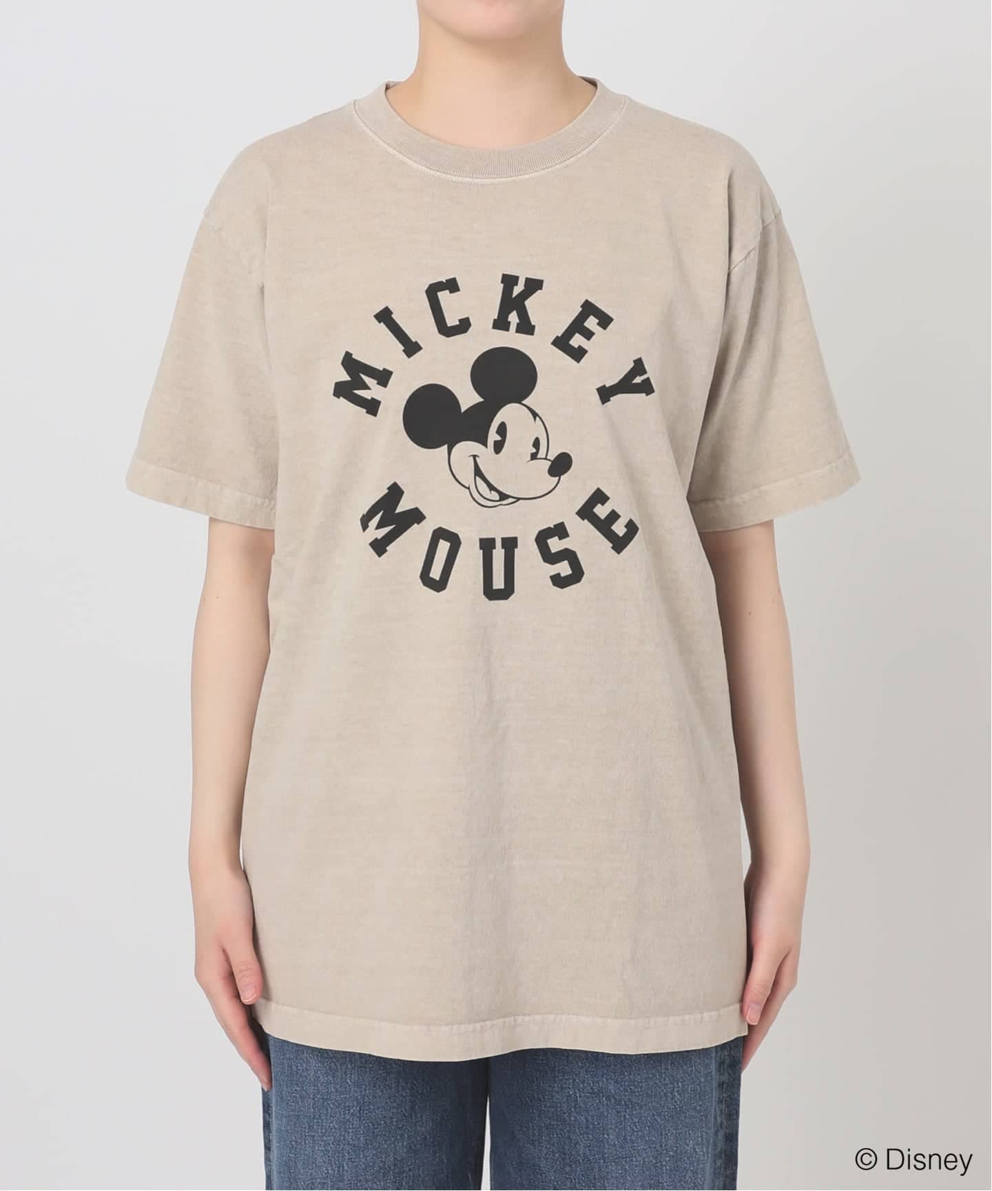 JOURNAL STANDARD L'ESSAGE ミッキーピグメントTシャツ 追加4》【MICKEY】ピグメントTシャツ（Tシャツ／カットソー）｜JOURNAL