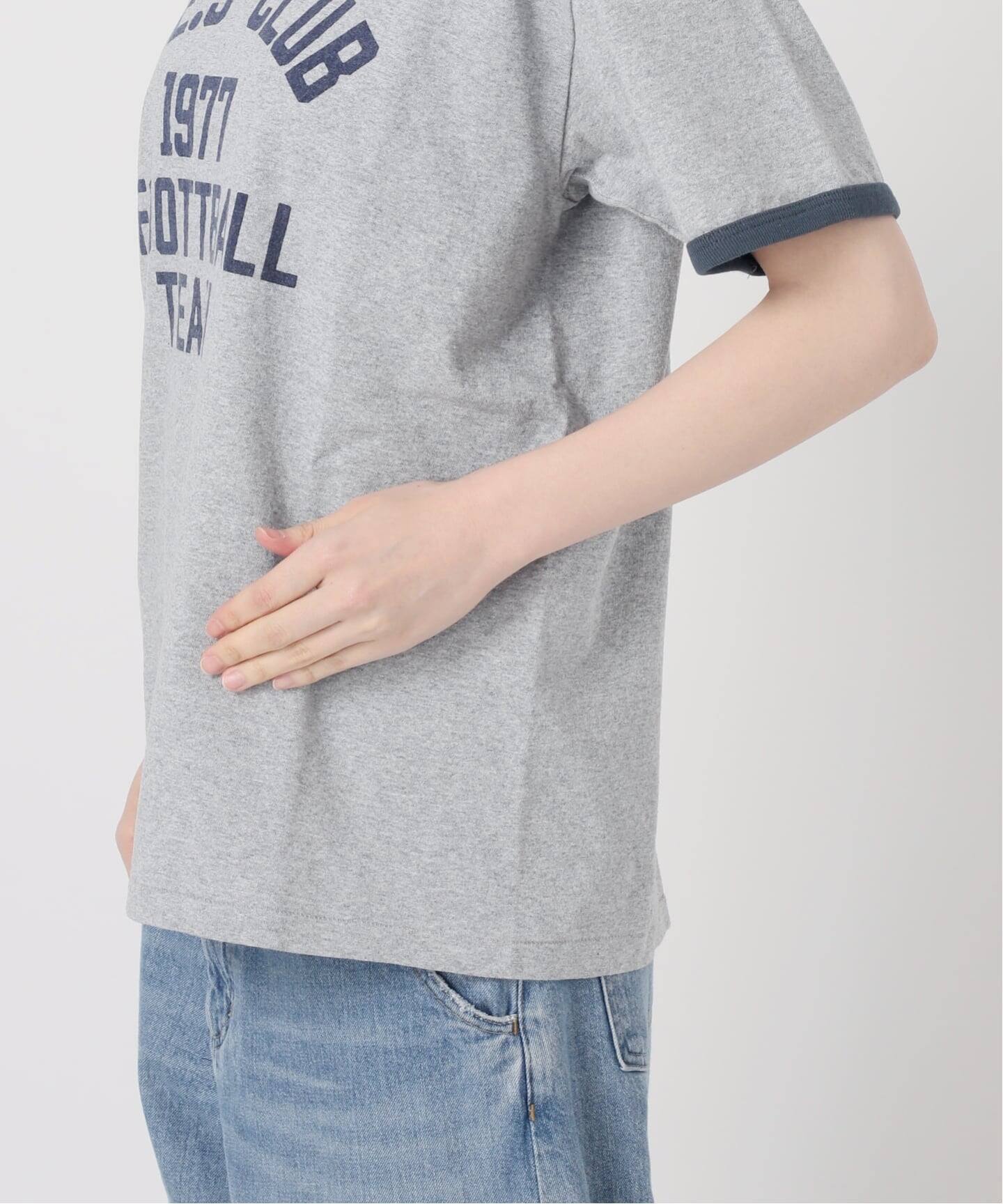 ch!iiibag リンガーTシャツ　グレー リンガーロゴTシャツ（Tシャツ／カットソー）｜Spick & Span（スピック