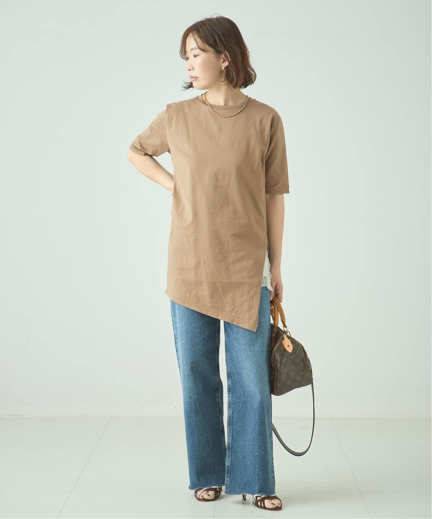 アシンメトリーTシャツ（Tシャツ／カットソー）｜JOURNAL STANDARD L