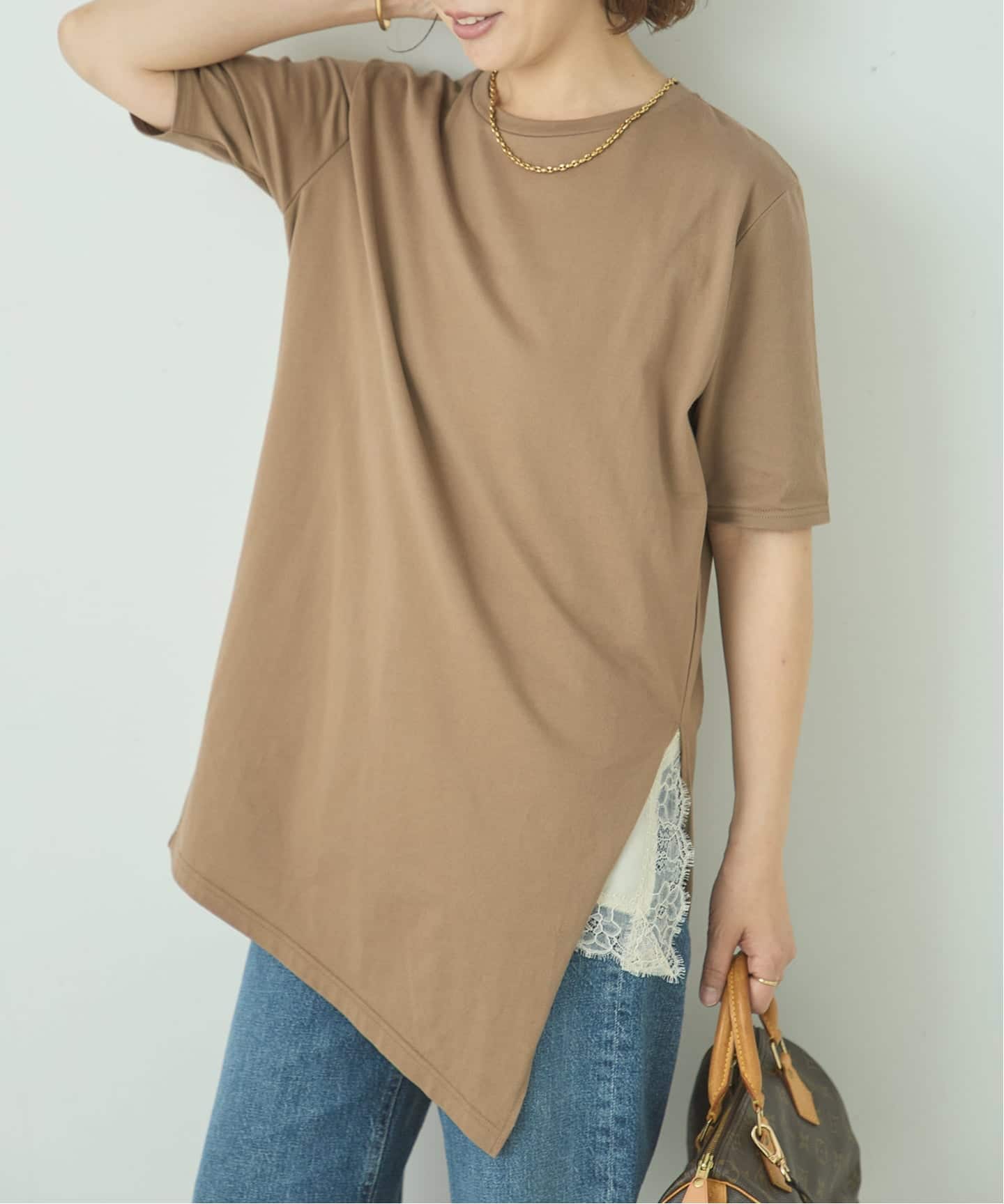 アシンメトリーTシャツ（Tシャツ／カットソー）｜JOURNAL STANDARD L