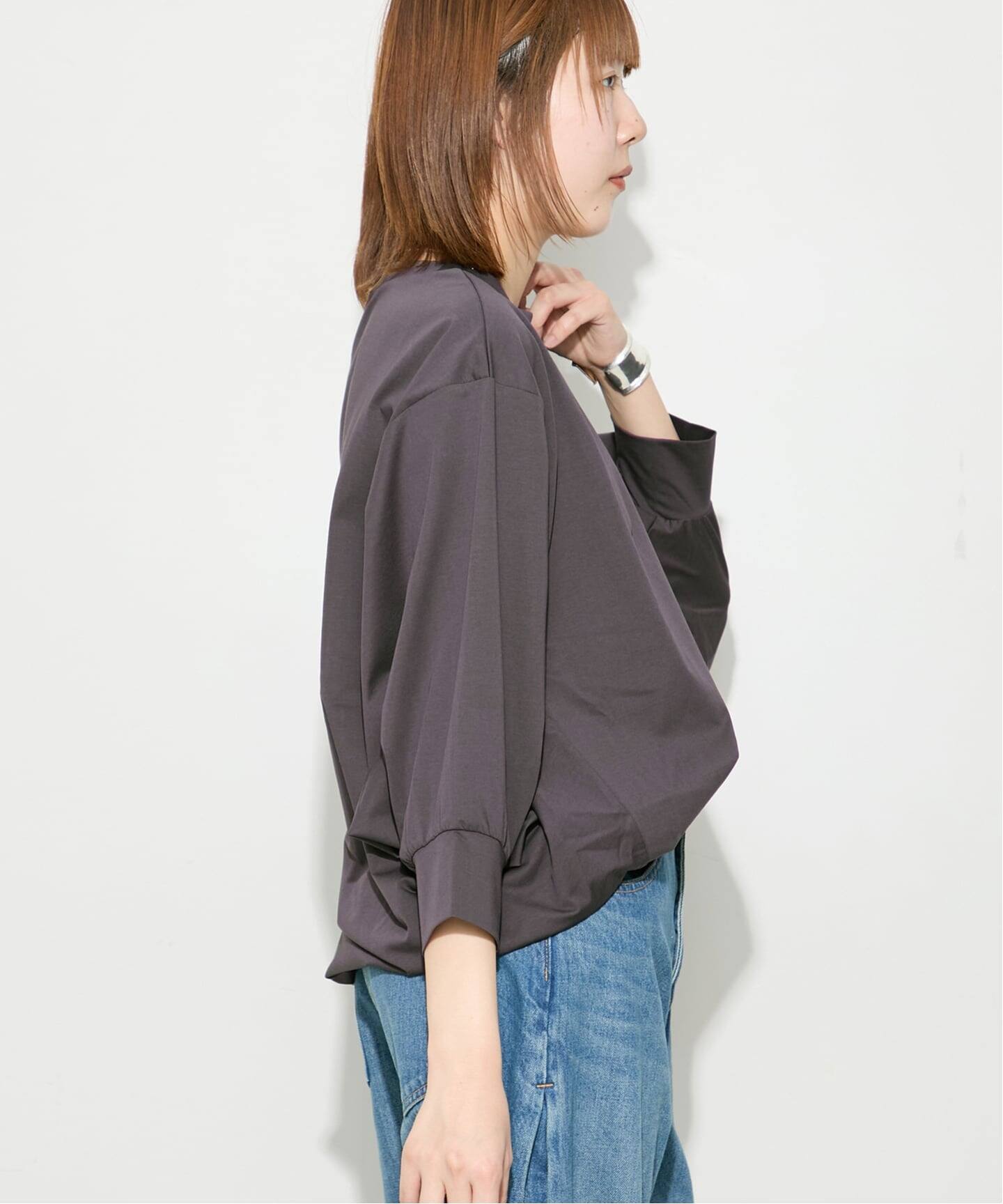 プレーティングJERSEYドルマンプルオーバー（Tシャツ／カットソー 