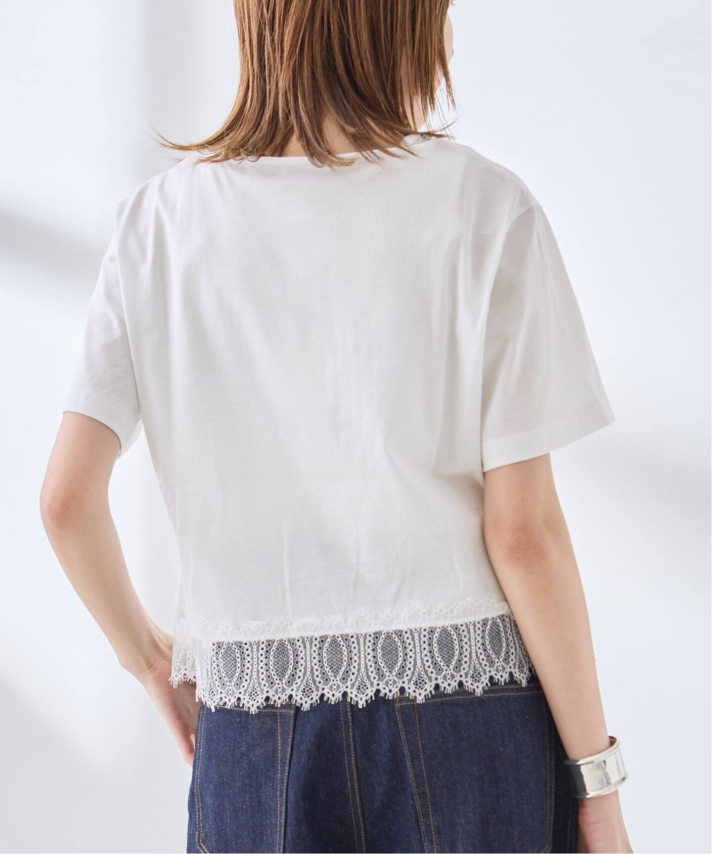 レーストップスTシャツ（Tシャツ／カットソー）｜JOURNAL STANDARD L