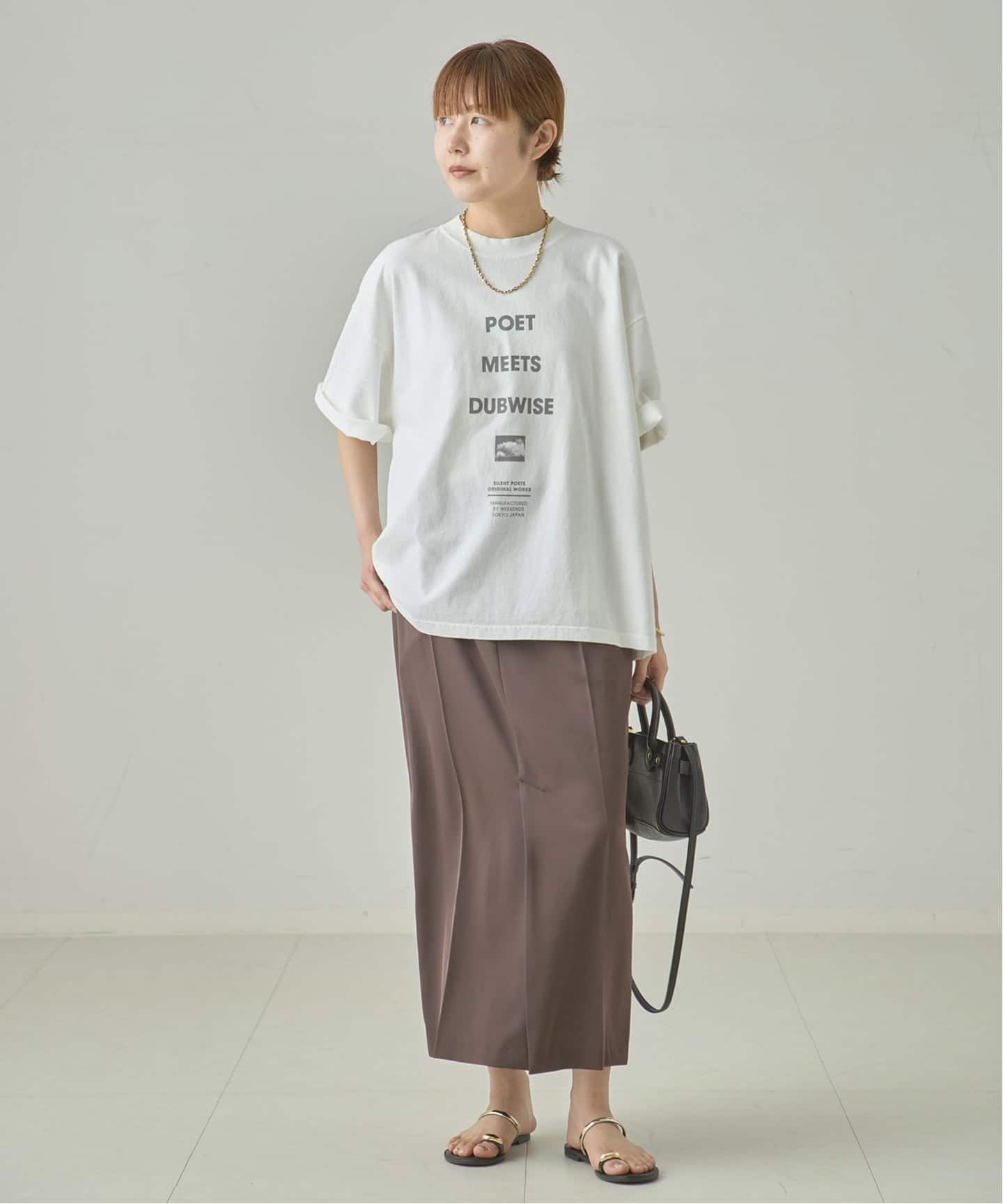 追加》POET MEETS DUBWISE LOOSE FIT LOGO Tシャツ（Tシャツ